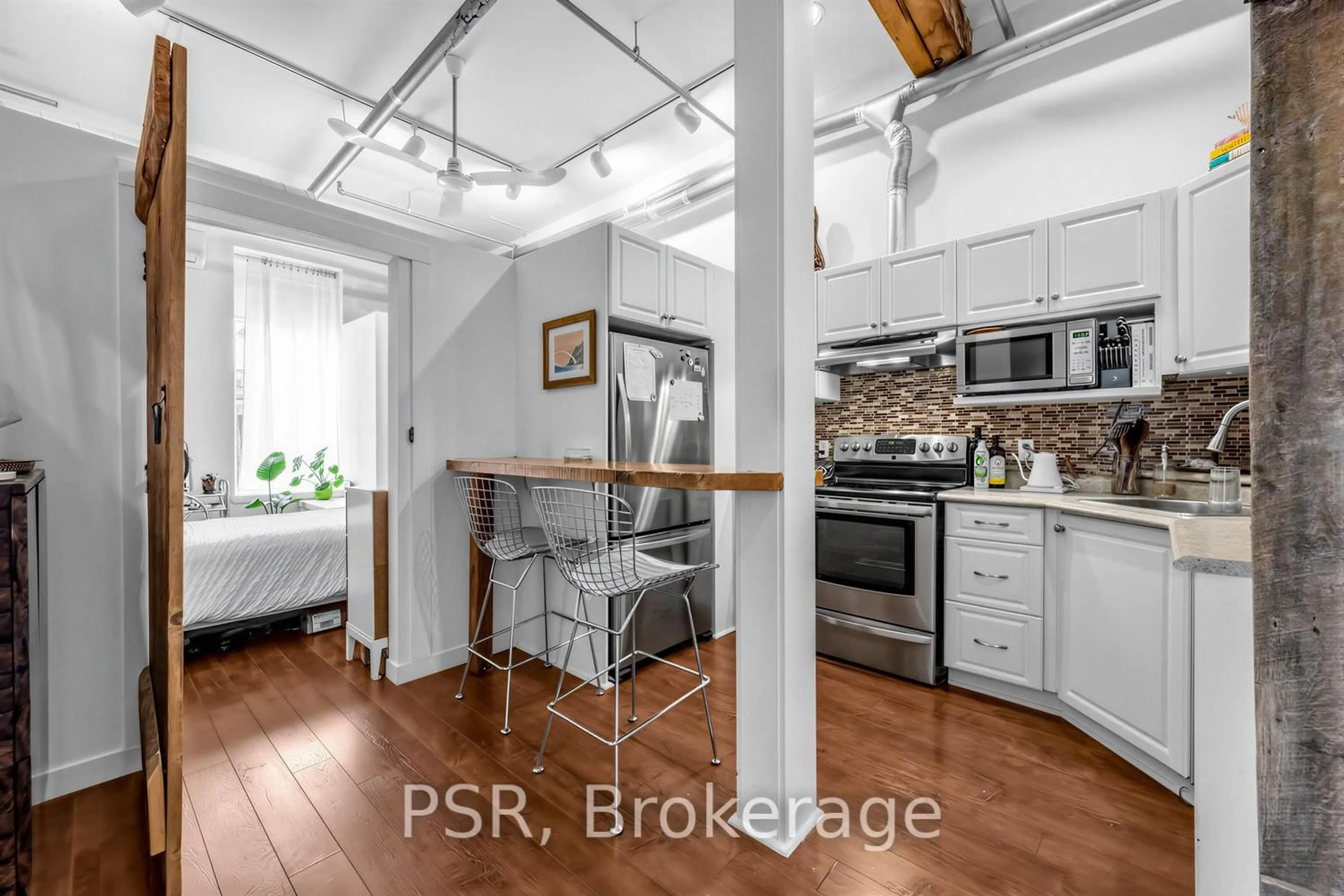 Open concept kitchen, unknown for 121 Prescott Ave #4, Toronto Ontario M6N 3G8