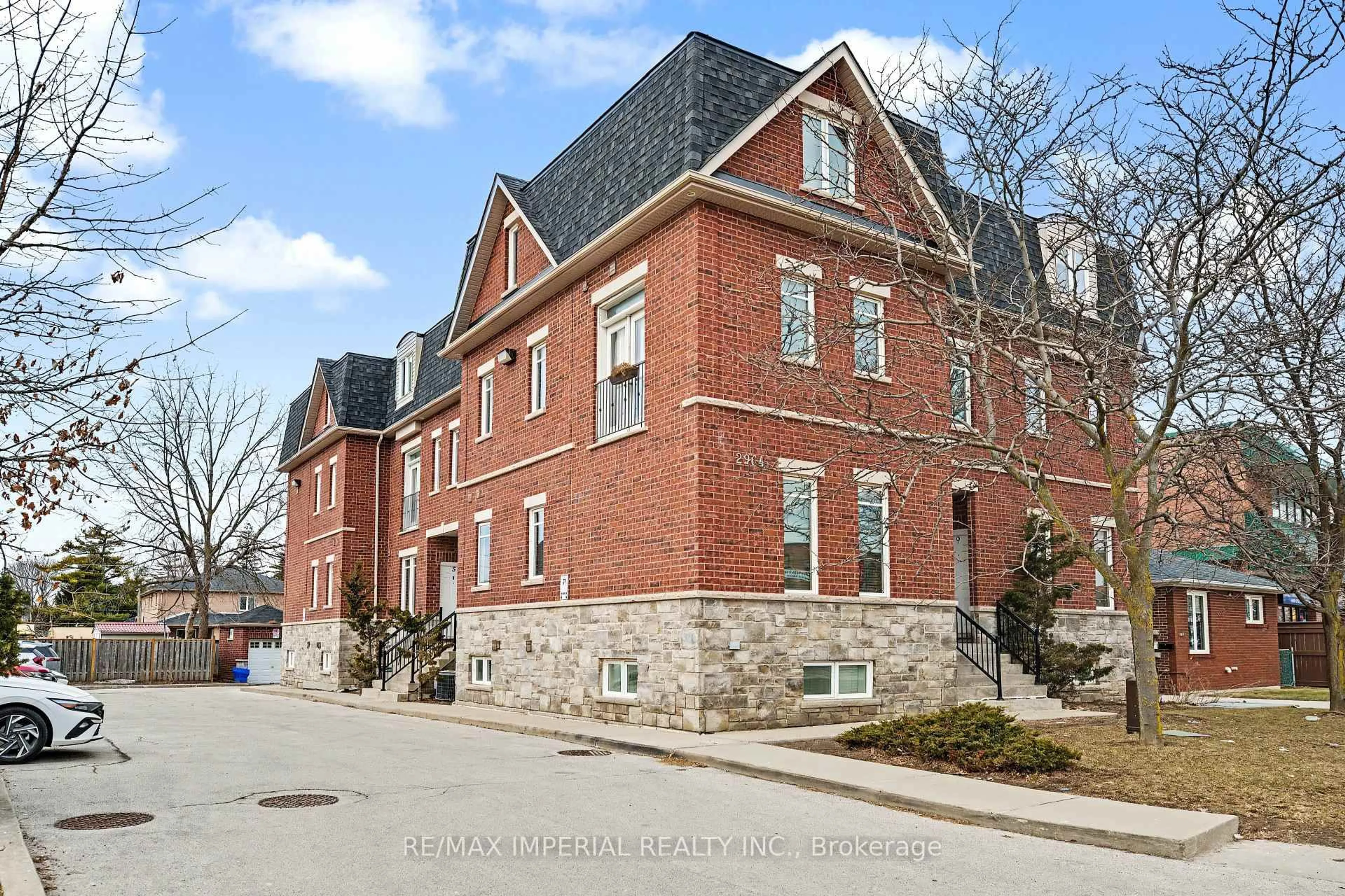 Home with brick exterior material, street for 2964 Islington Ave #2, Toronto Ontario M9L 2K6