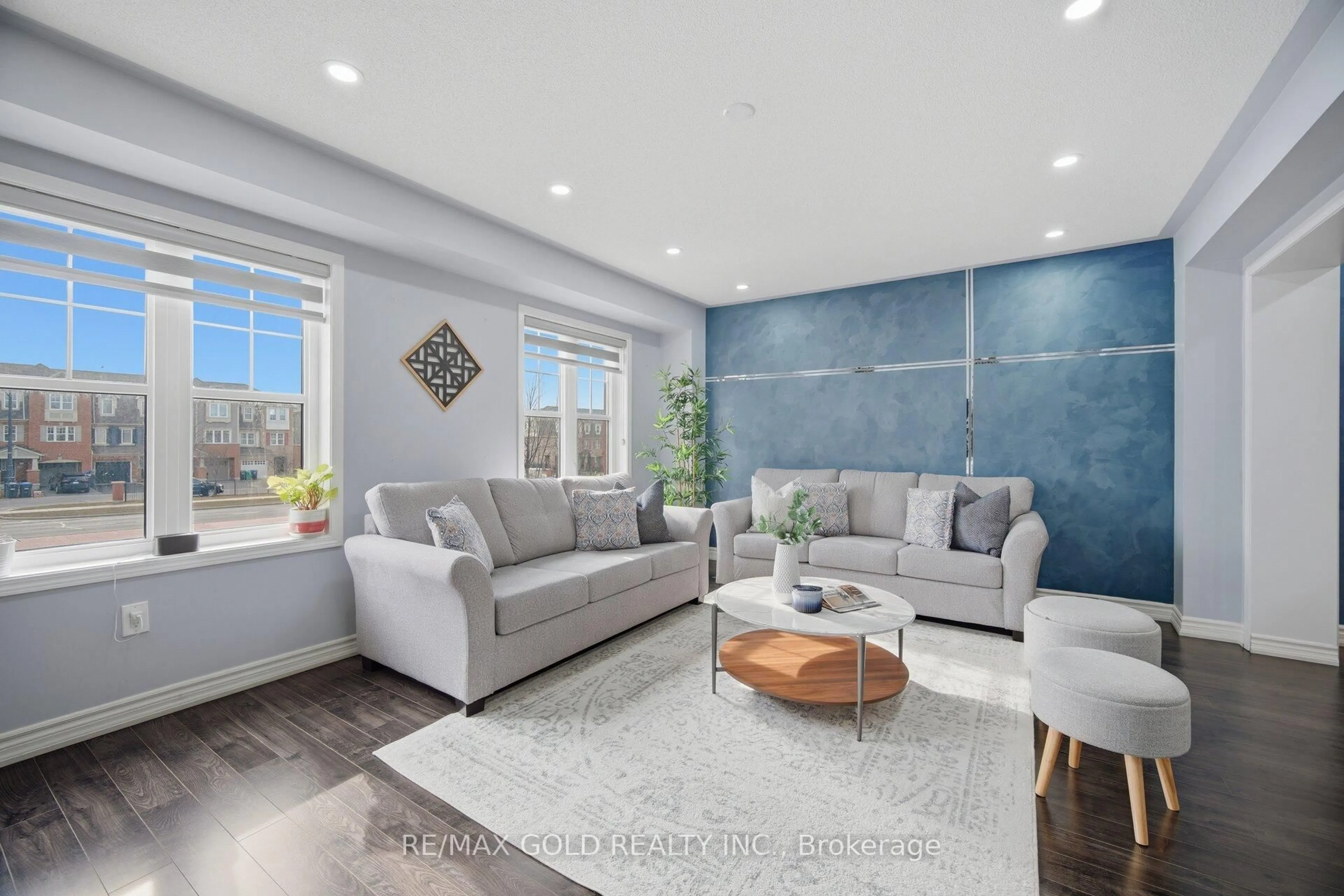 Living room with furniture, unknown for 40 Memory Lane, Brampton Ontario L7A 0G2