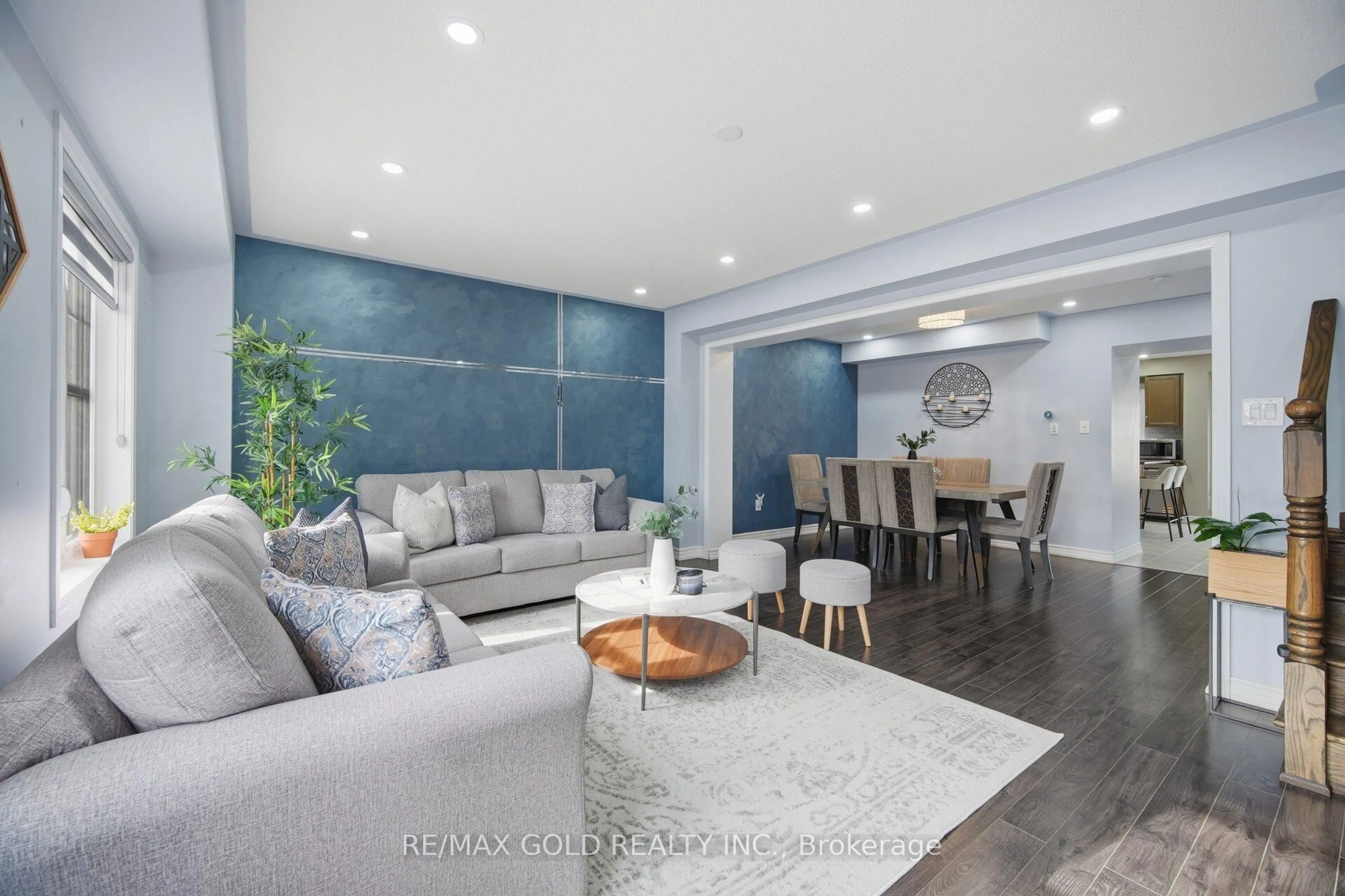 Living room with furniture, unknown for 40 Memory Lane, Brampton Ontario L7A 0G2