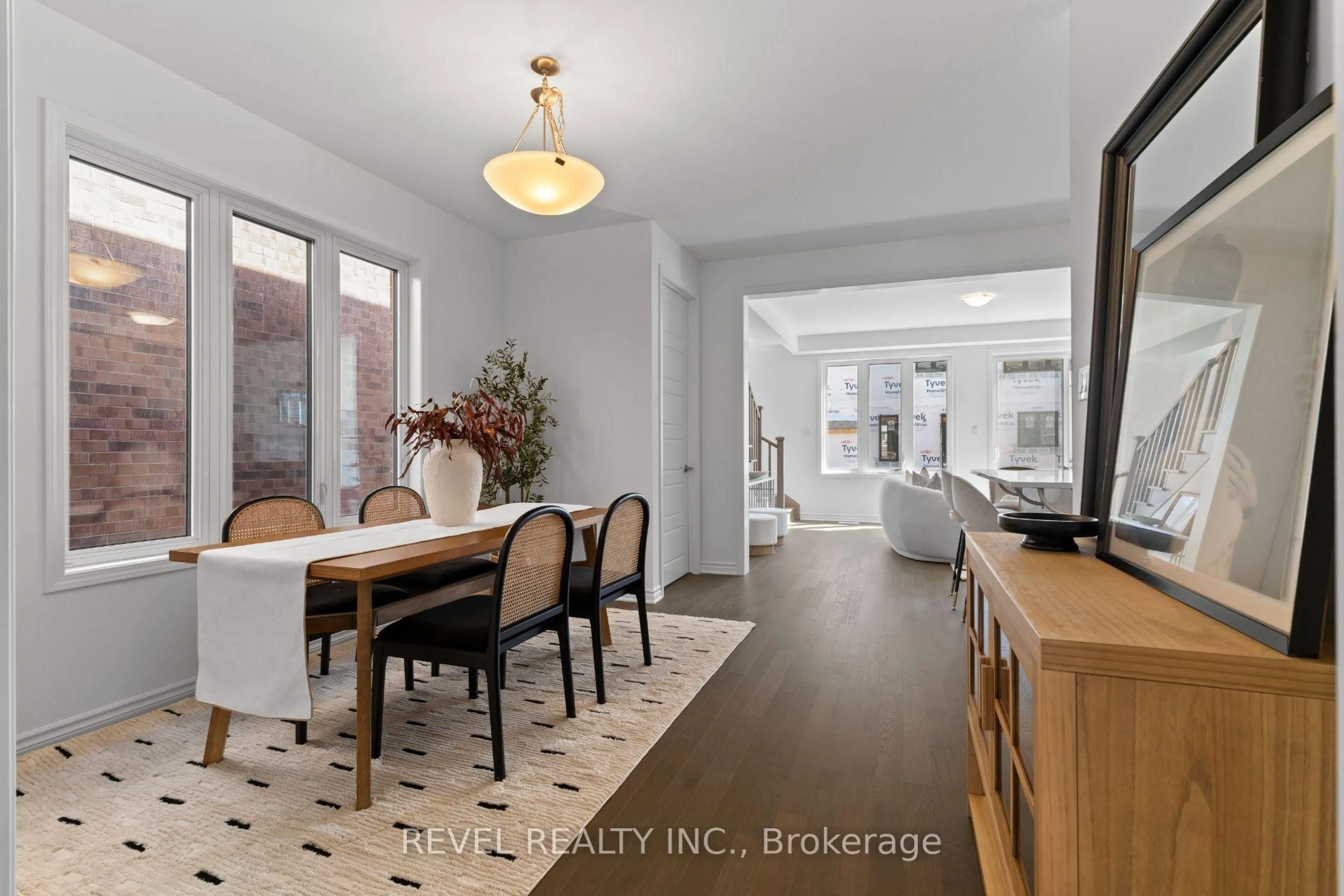 Dining room, ceramic/tile floor for 1488 Melville Bonus Cres, Milton Ontario L9E 2H2