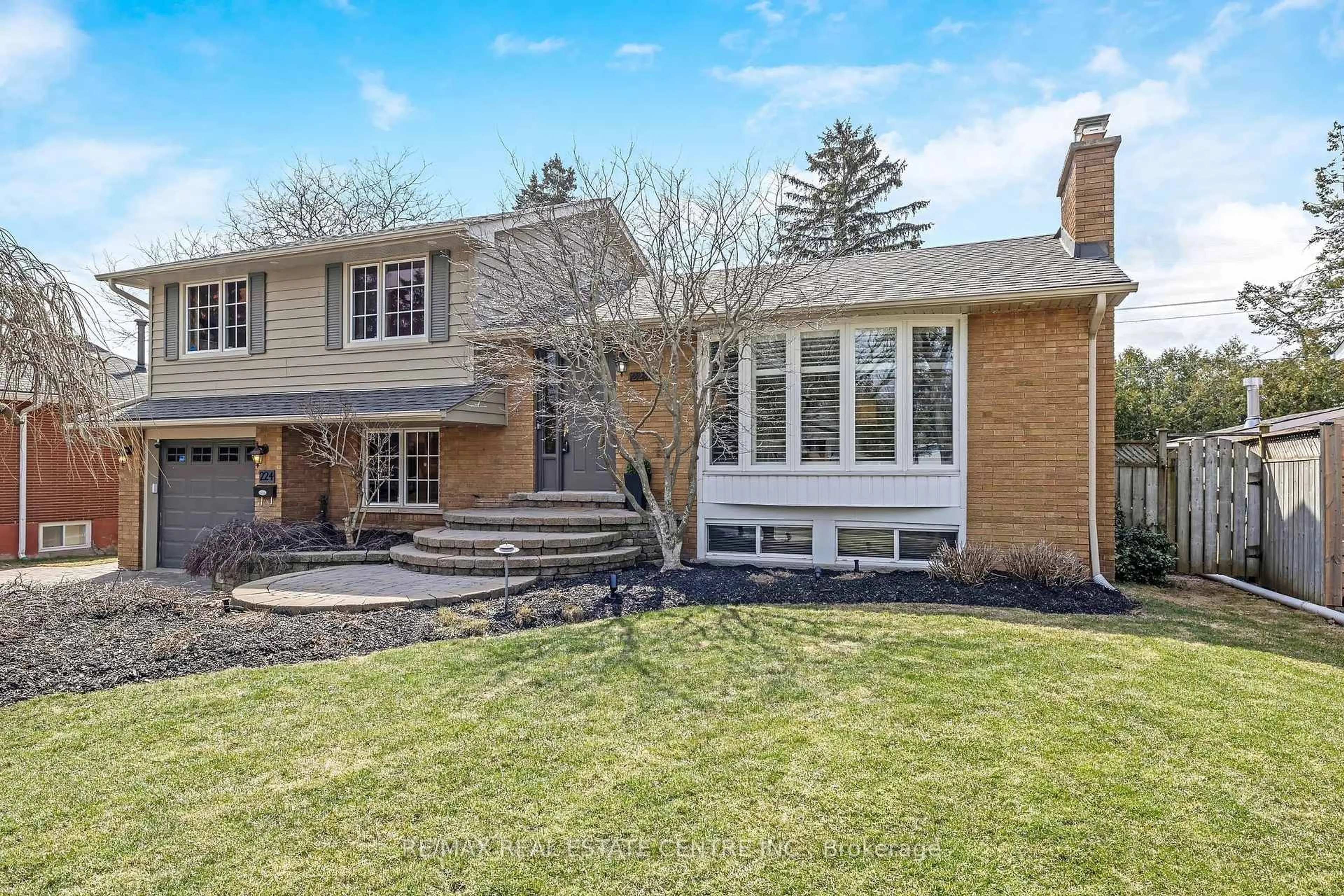 Home with brick exterior material, street for 224 White Pines Dr, Burlington Ontario L7L 4E7