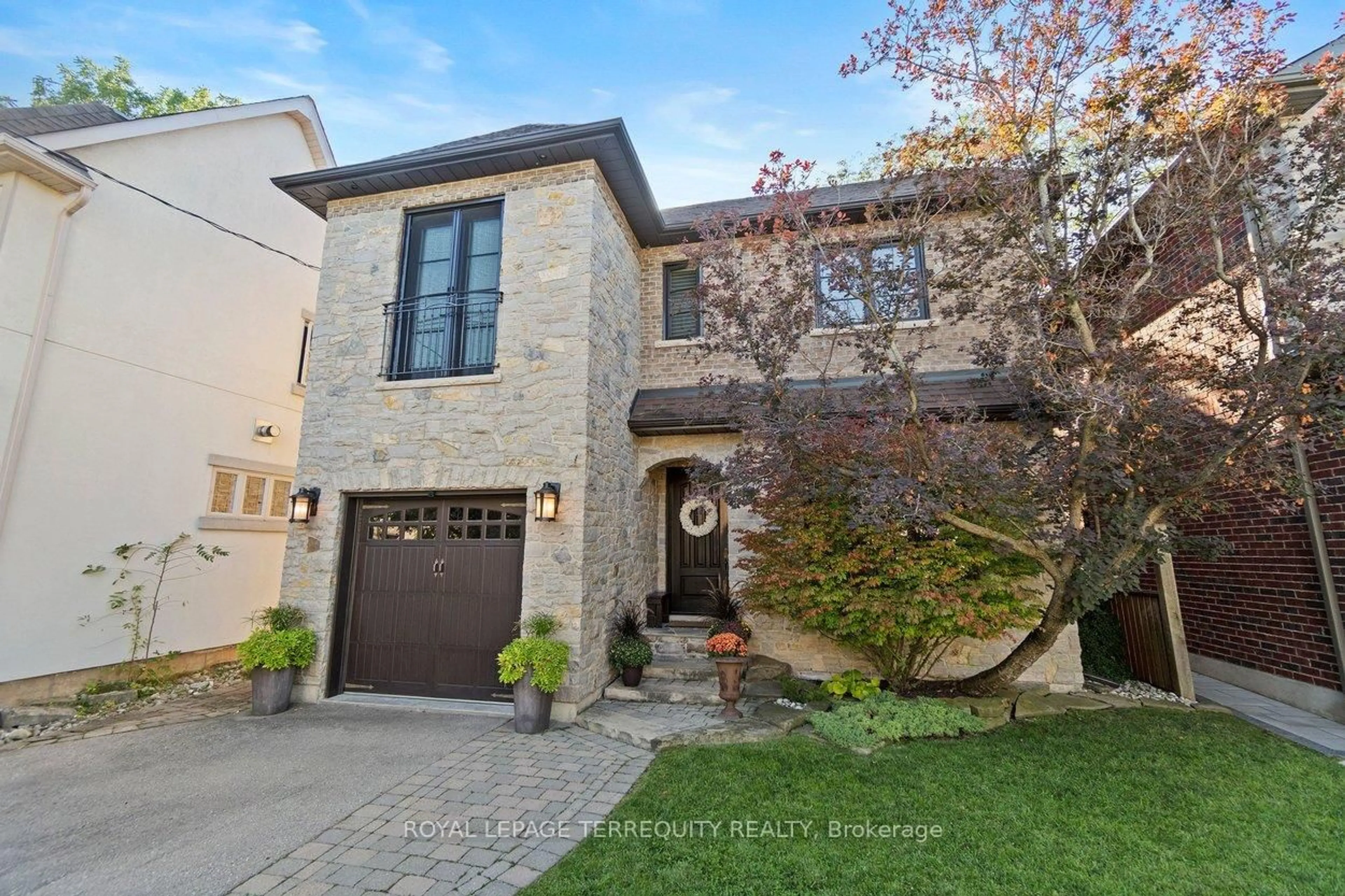 Home with brick exterior material, street for 12 Elliott Ave, Toronto Ontario M8X 2P8