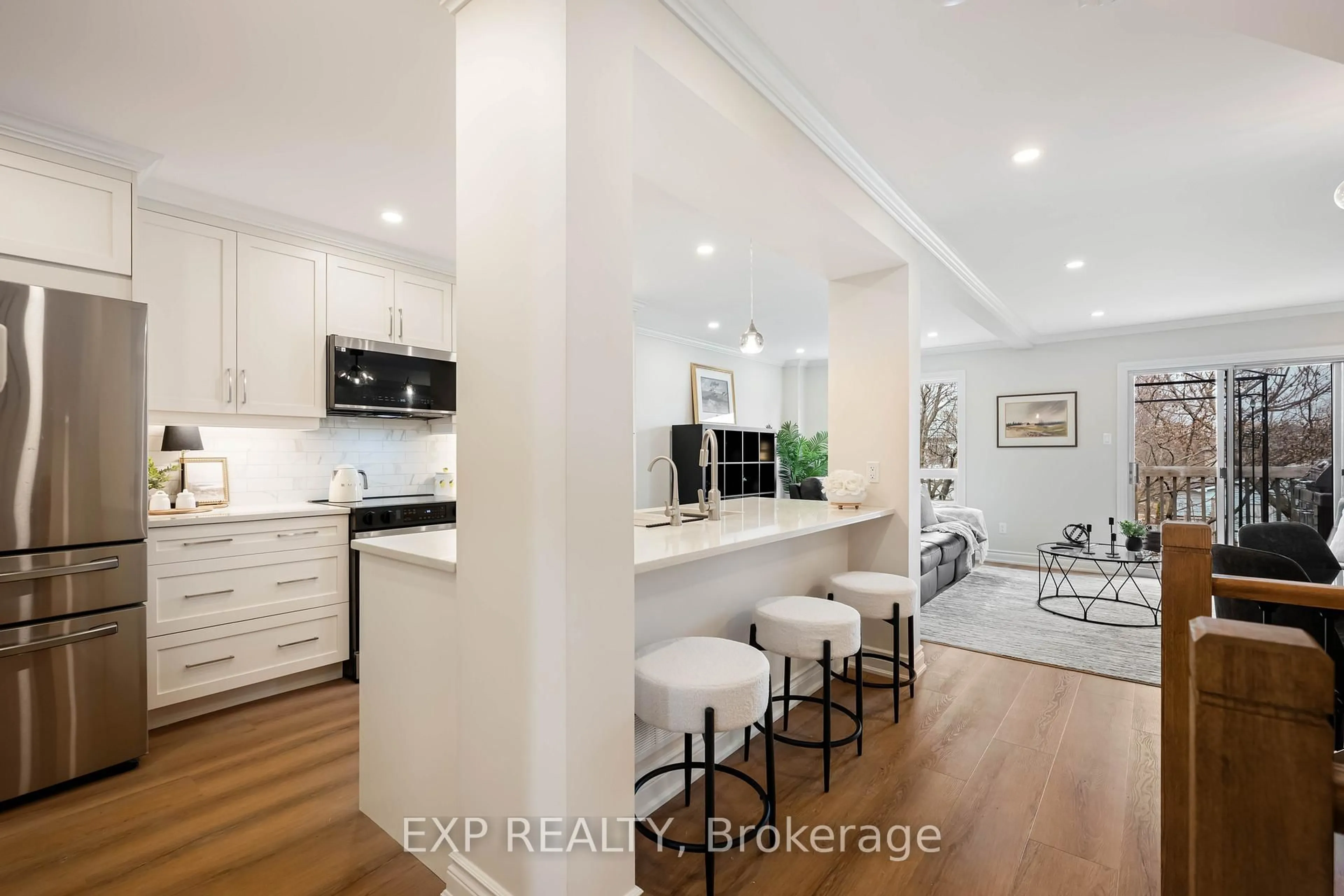 Open concept kitchen, unknown for 345 Rebecca Dr, Orangeville Ontario L9W 4P5