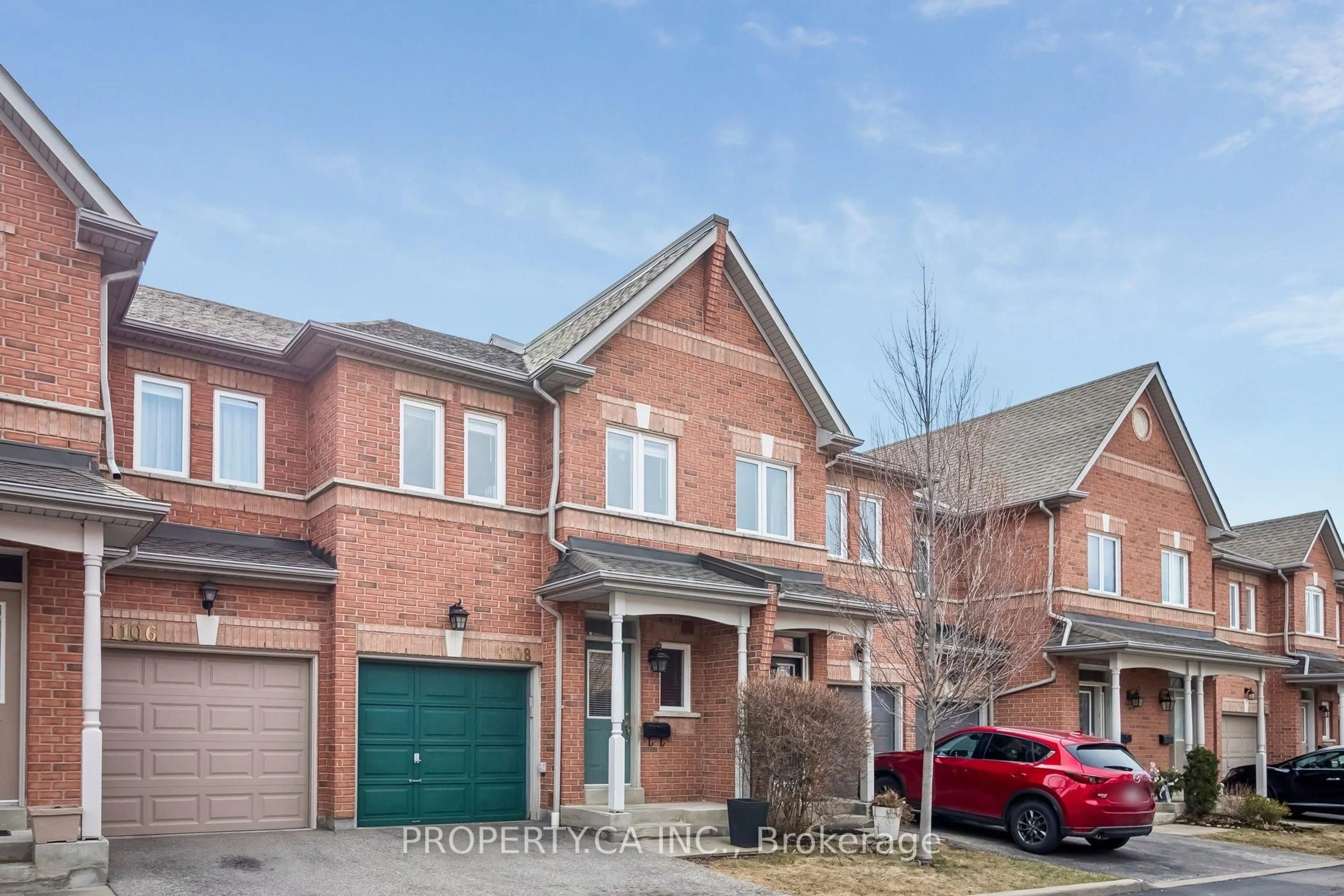 Home with brick exterior material, street for 1108 Lower Village Cres, Mississauga Ontario L5E 3K7