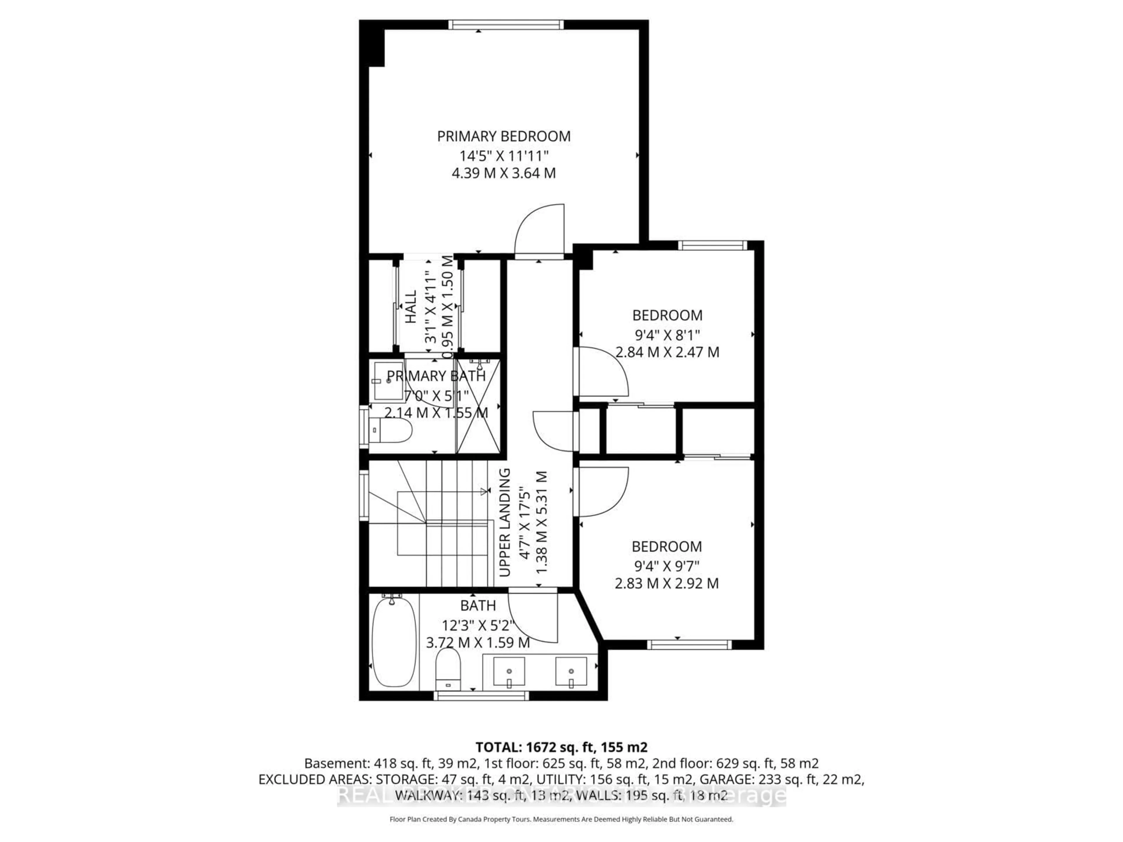 Floor plan for 15 Smith Dr, Halton Hills Ontario L7G 5K7