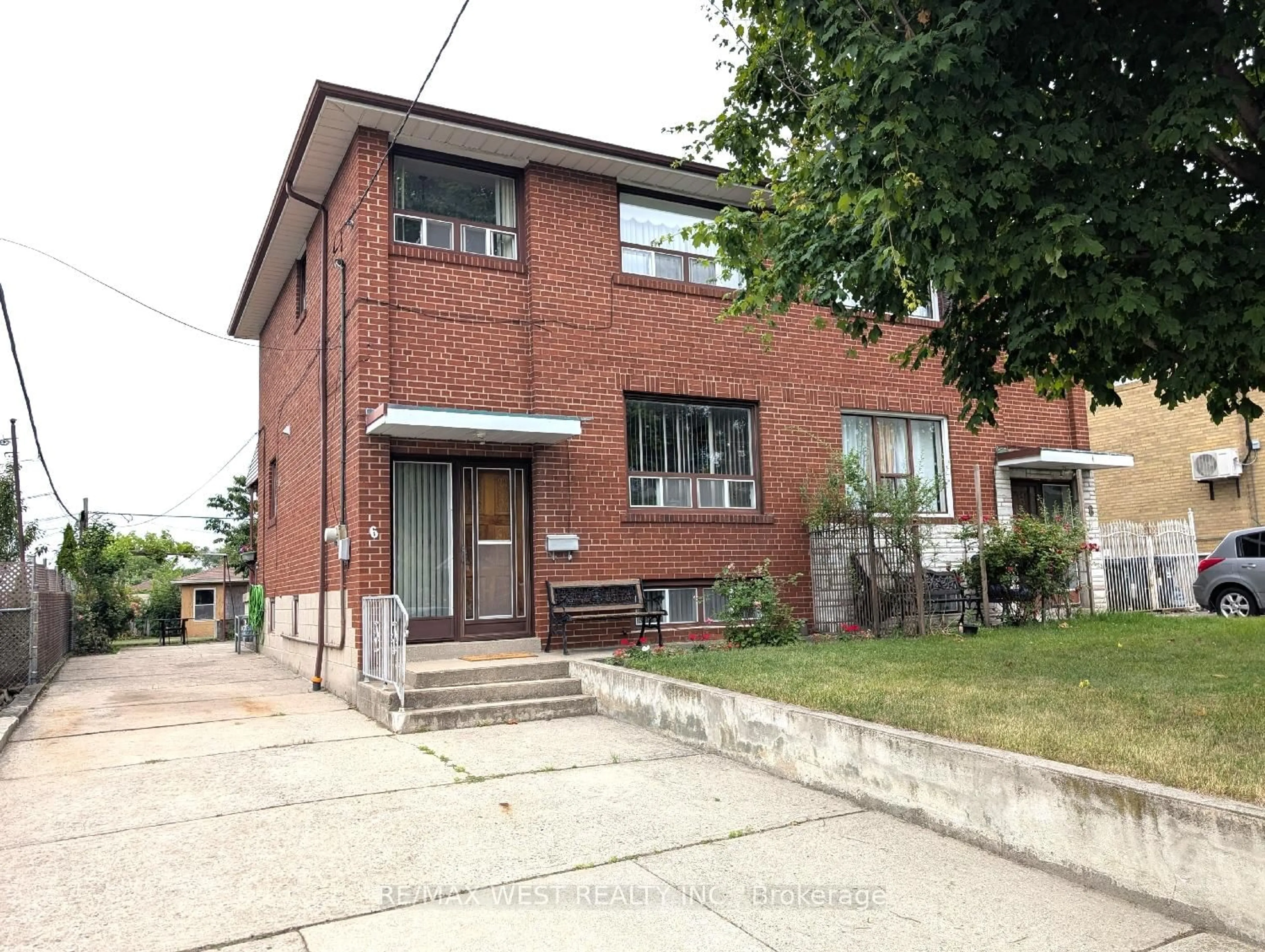 Home with brick exterior material, street for 6 Dalrymple Dr, Toronto Ontario M6N 4S3