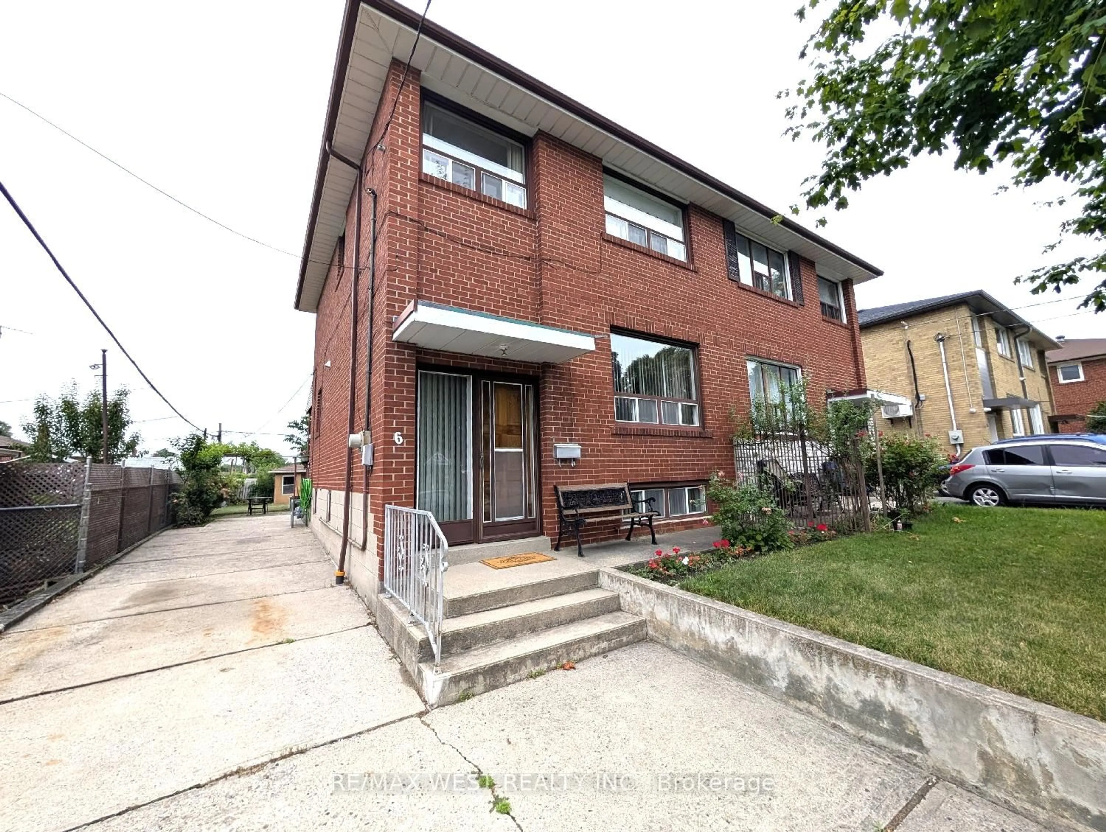 Home with brick exterior material, street for 6 Dalrymple Dr, Toronto Ontario M6N 4S3