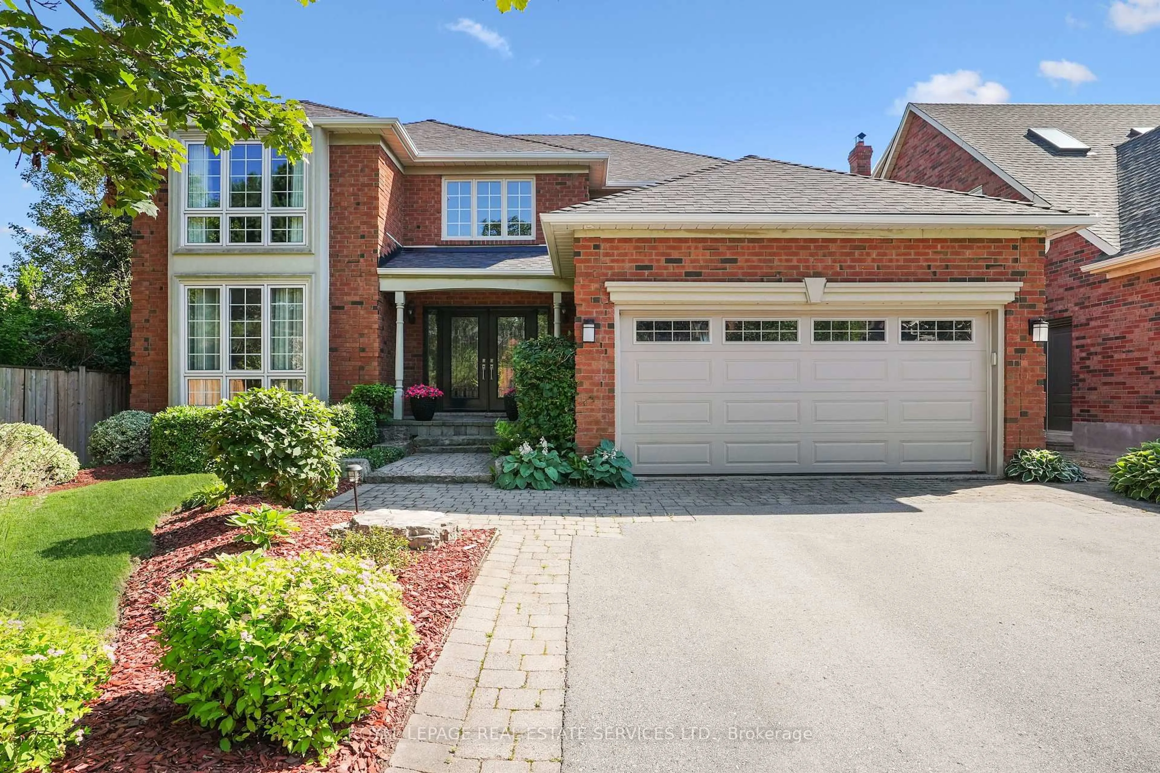 Home with brick exterior material, street for 1360 Deerwood Tr, Oakville Ontario L6M 2H4