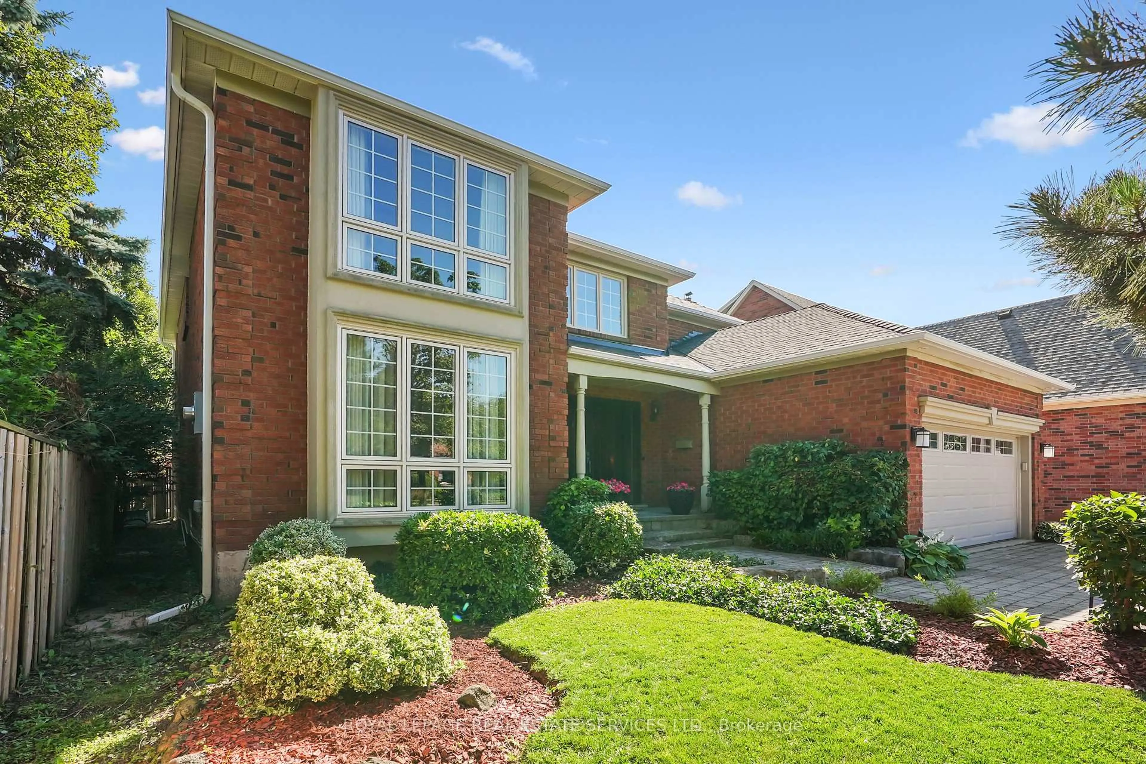 Home with brick exterior material, street for 1360 Deerwood Tr, Oakville Ontario L6M 2H4