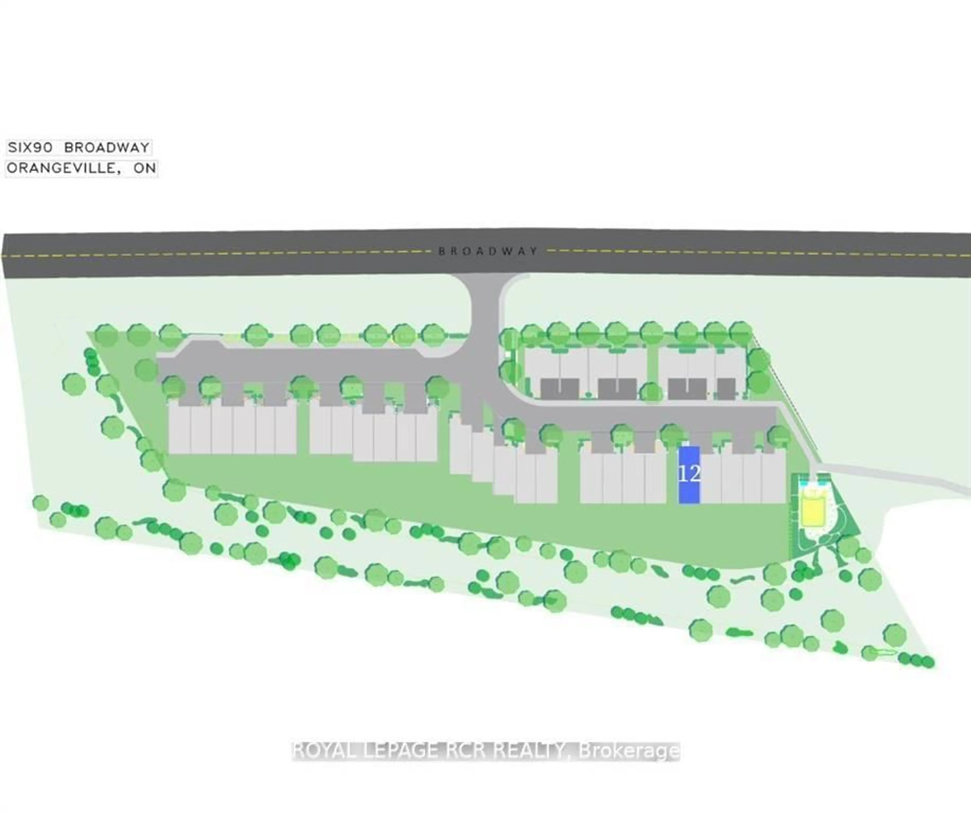 Floor plan for 690 Broadway Ave #12, Orangeville Ontario L9W 7T7