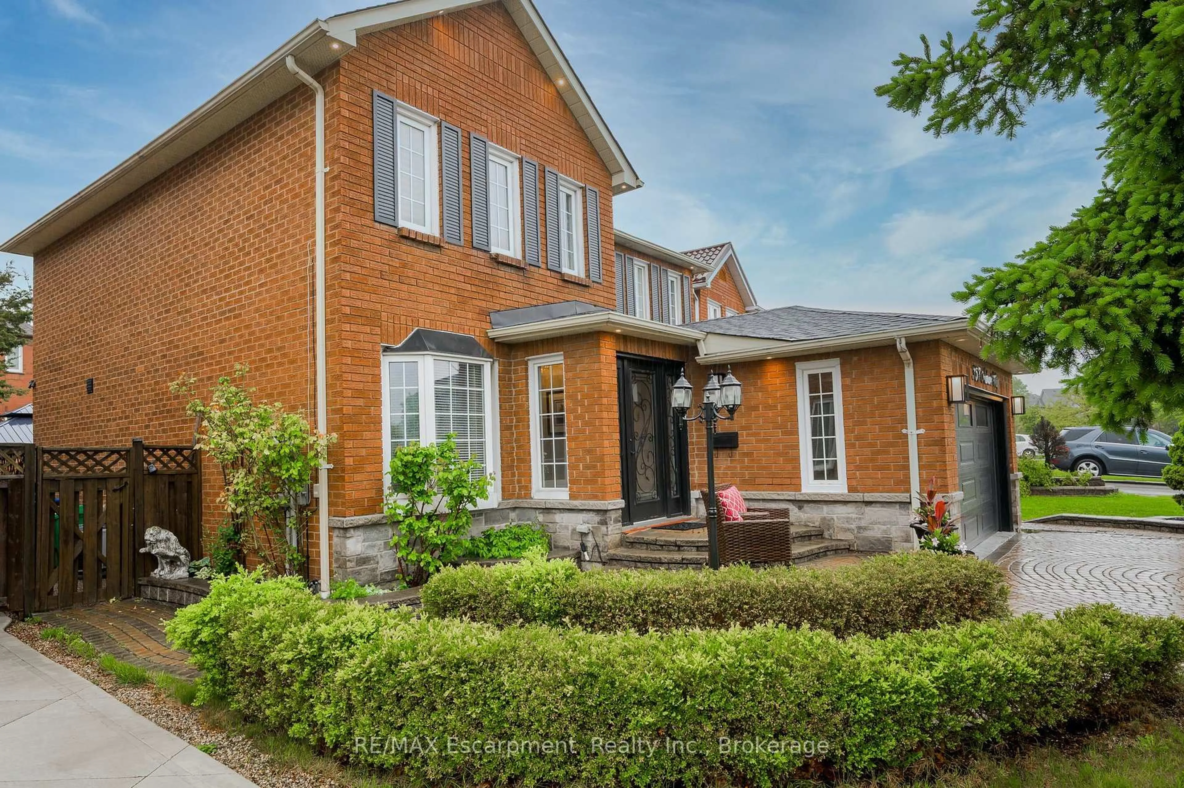Home with brick exterior material, street for 357 Nahani Way, Mississauga Ontario L4Z 3B1