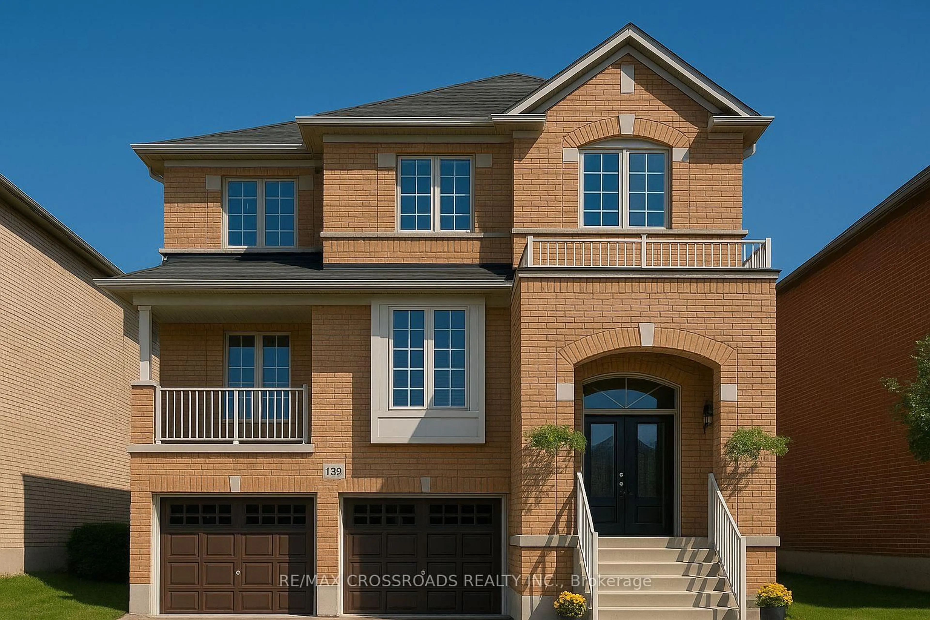 Home with brick exterior material, street for 119 Russell Creek Dr, Brampton Ontario L6R 0B3