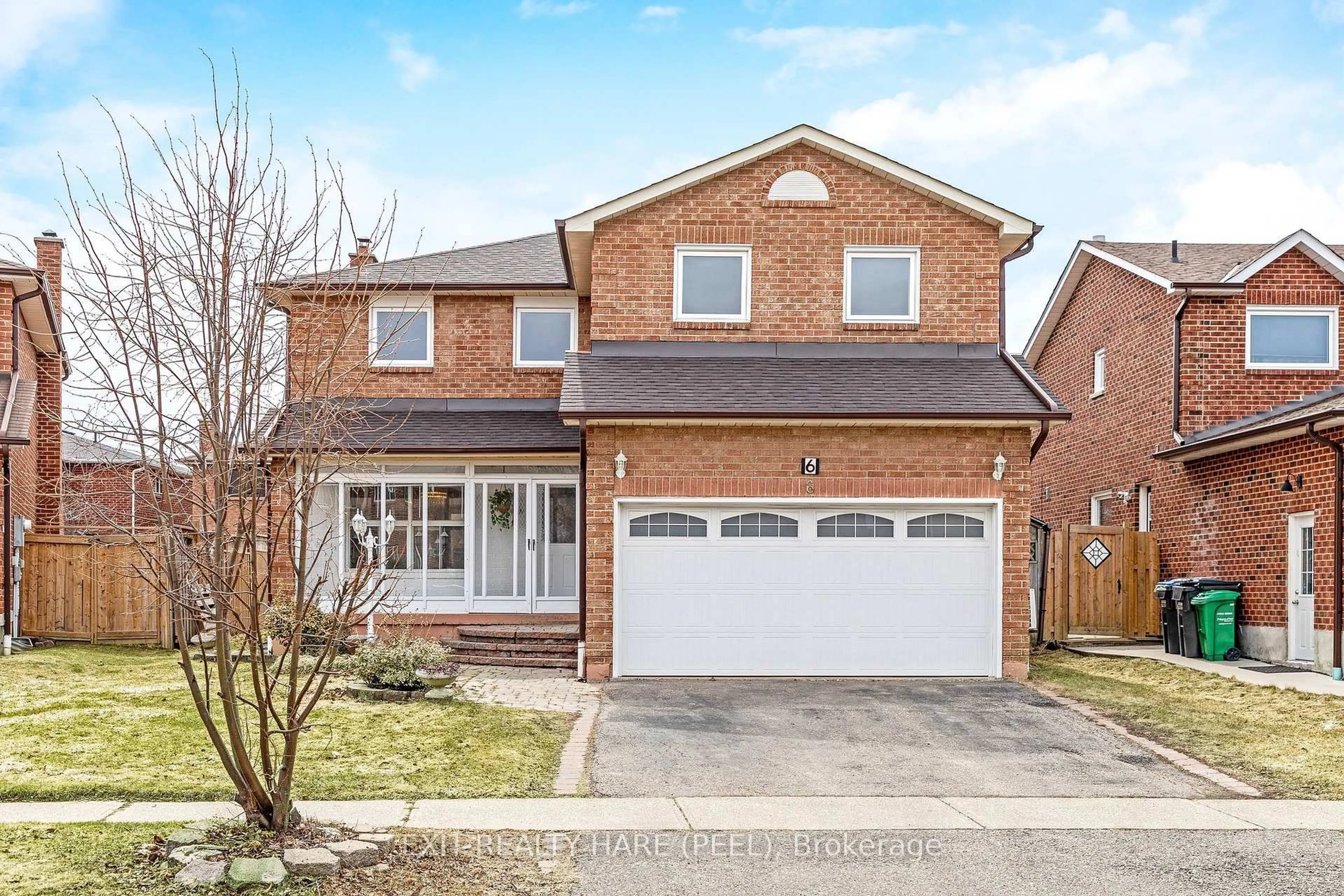 Home with brick exterior material, street for 6 Ruth Ave, Brampton Ontario L6Z 3X4