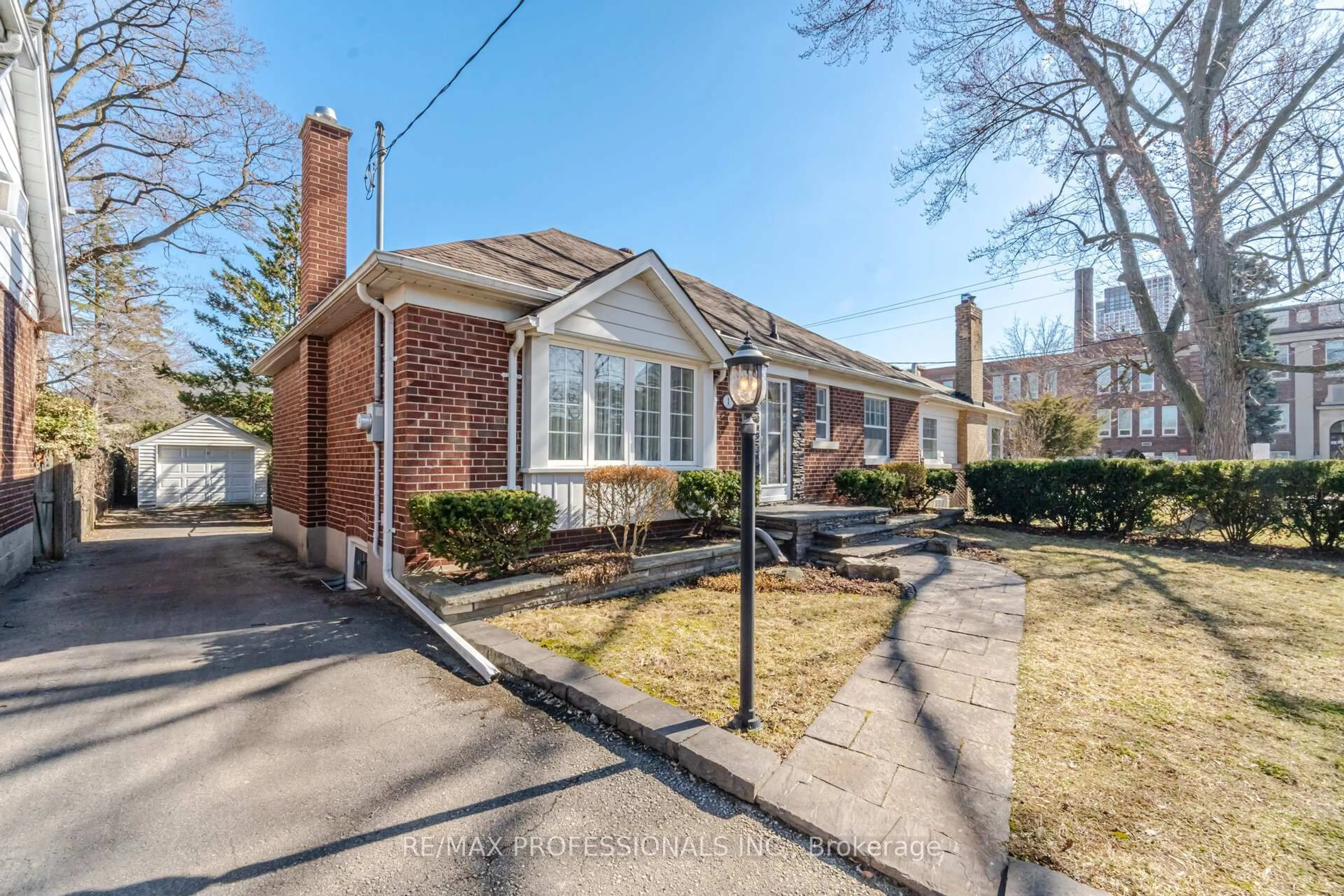 Home with brick exterior material, street for 1 Loyalist Rd, Toronto Ontario M9A 3P2