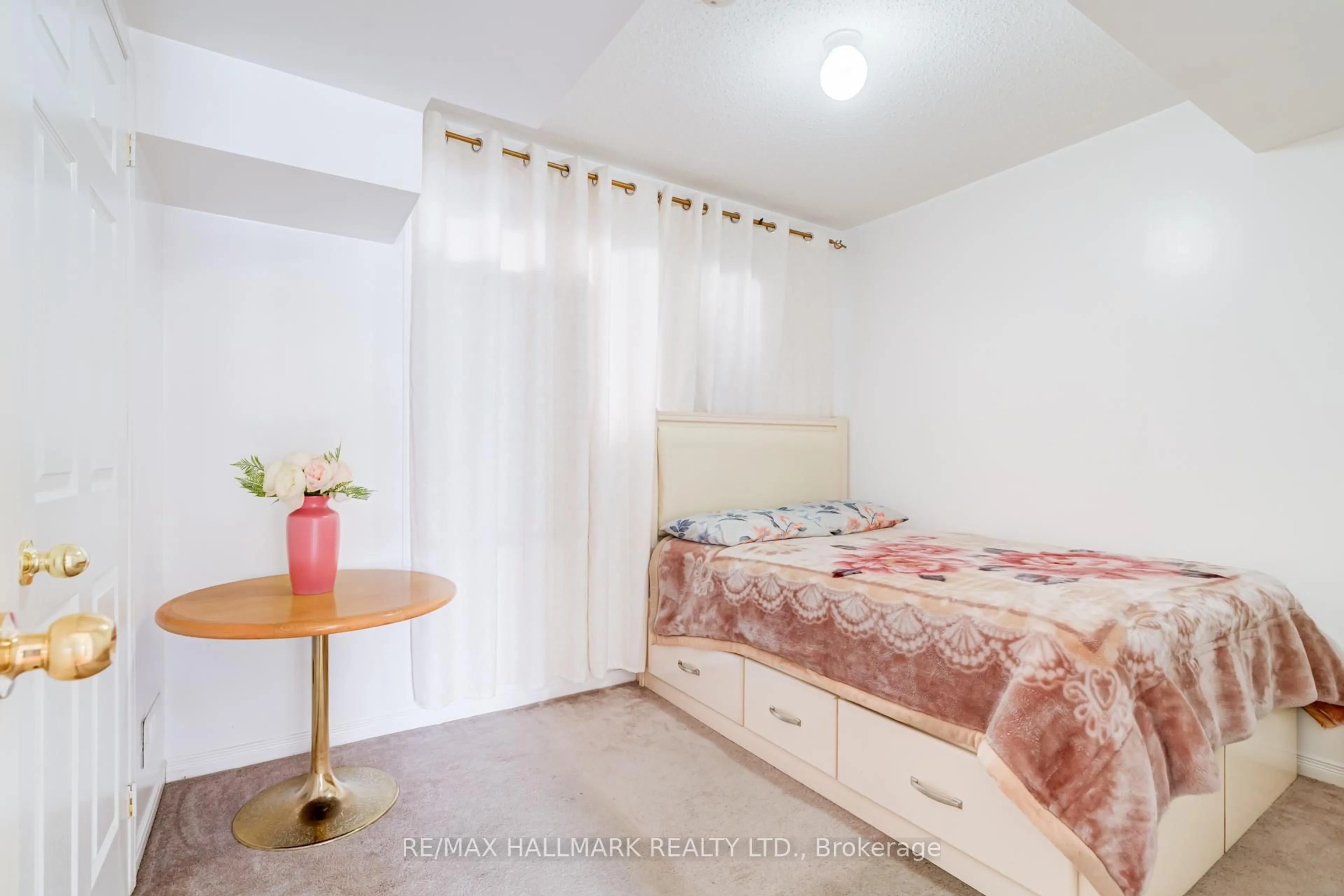 Bedroom with bed, unknown for 55 Ted Wray Circ, Toronto Ontario M3L 0G8