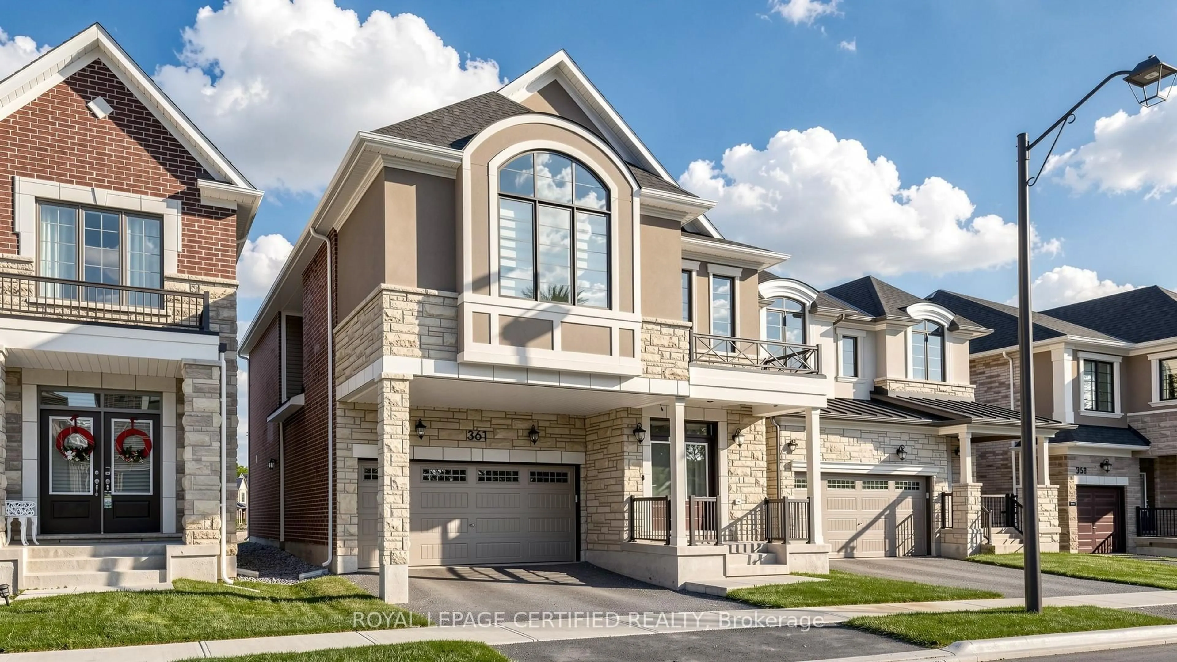 Home with brick exterior material, street for 361 Marigold Cres, Milton Ontario L9T 2X5