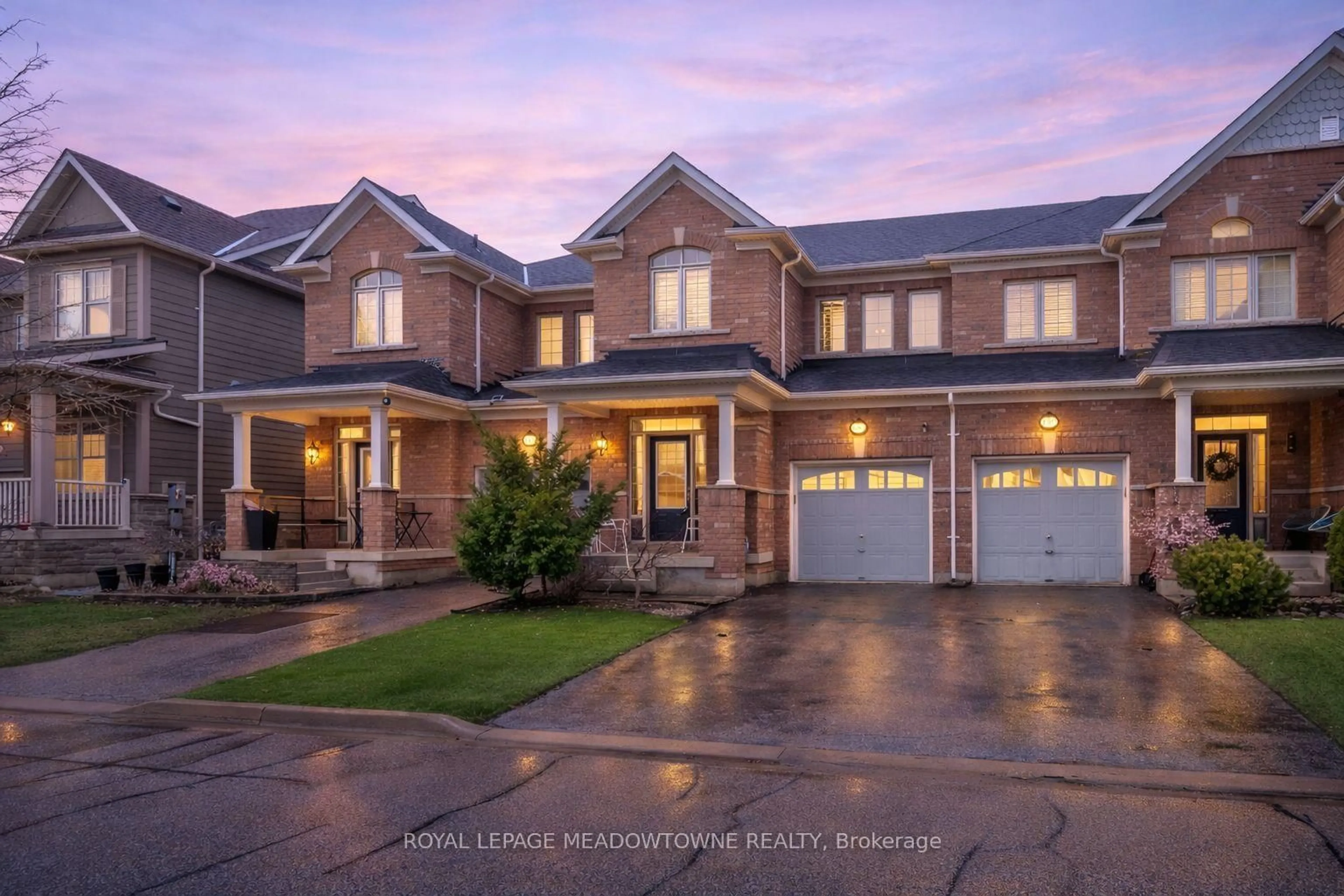 Home with brick exterior material, street for 120 Aird Crt, Milton Ontario L9T 8B6