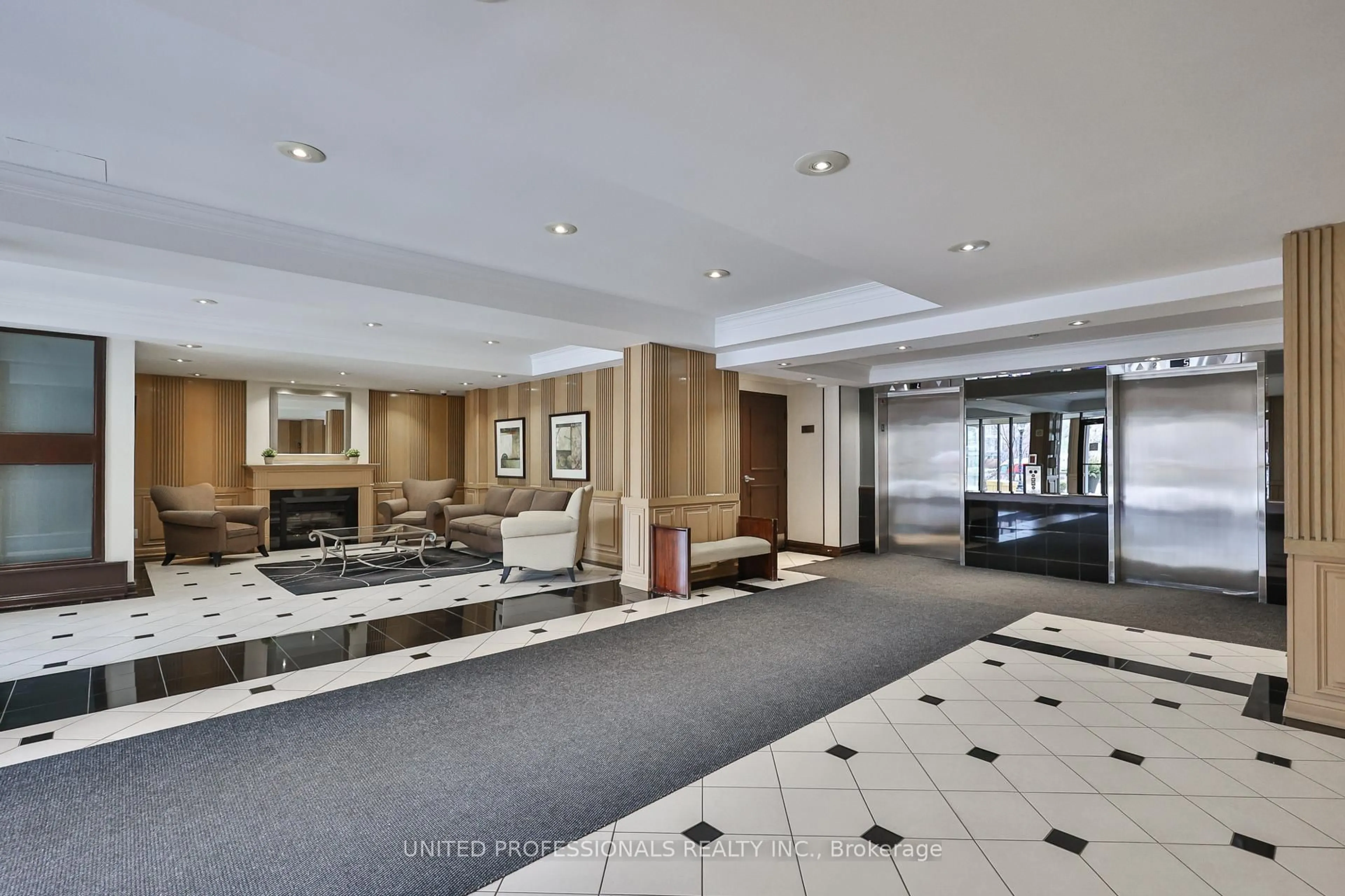 Lobby for 22 Southport St #828, Toronto Ontario M6S 4Y9