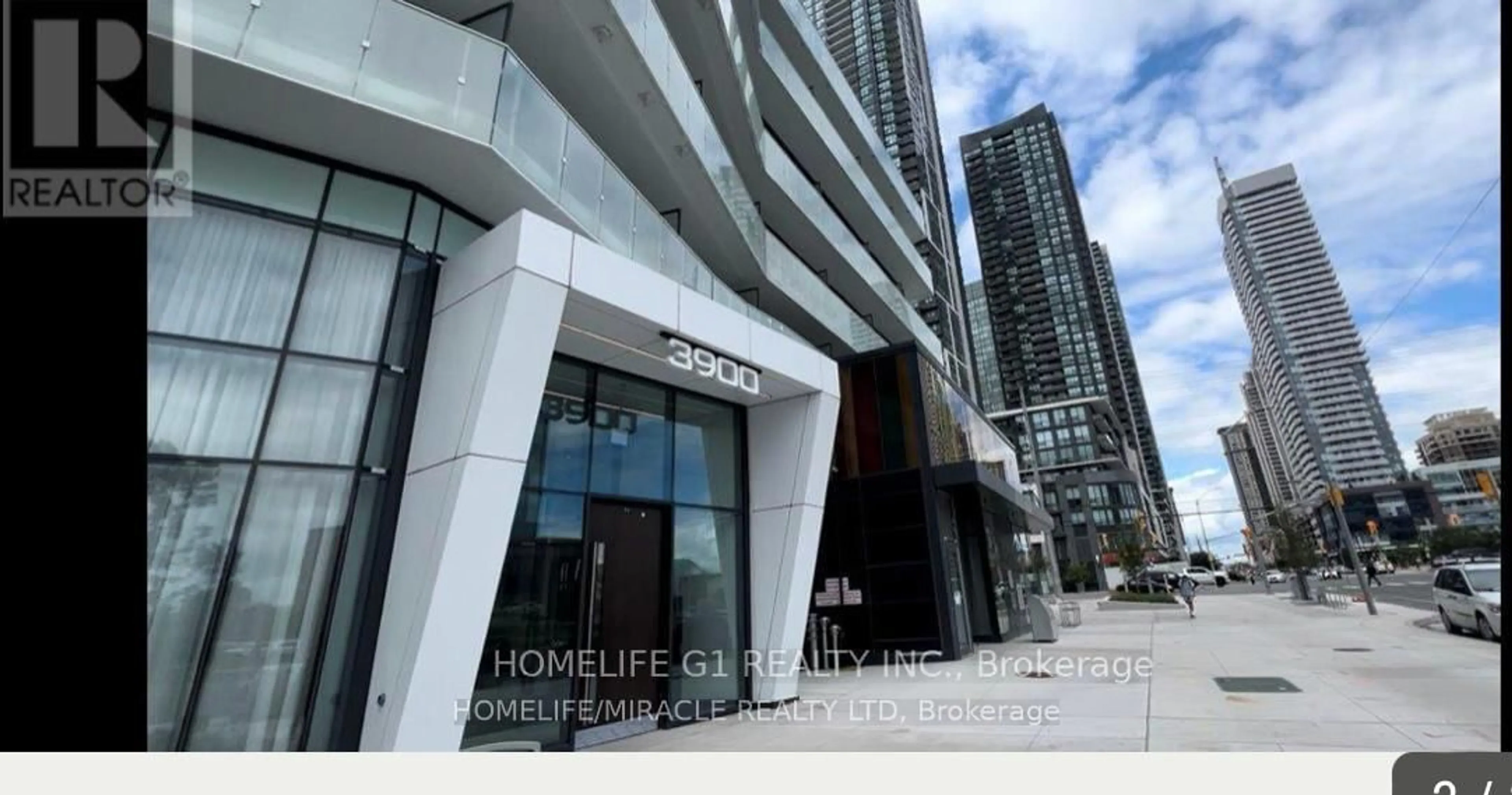Indoor foyer for 3900 Confederation Pkwy #2001, Mississauga Ontario L5B 0M3