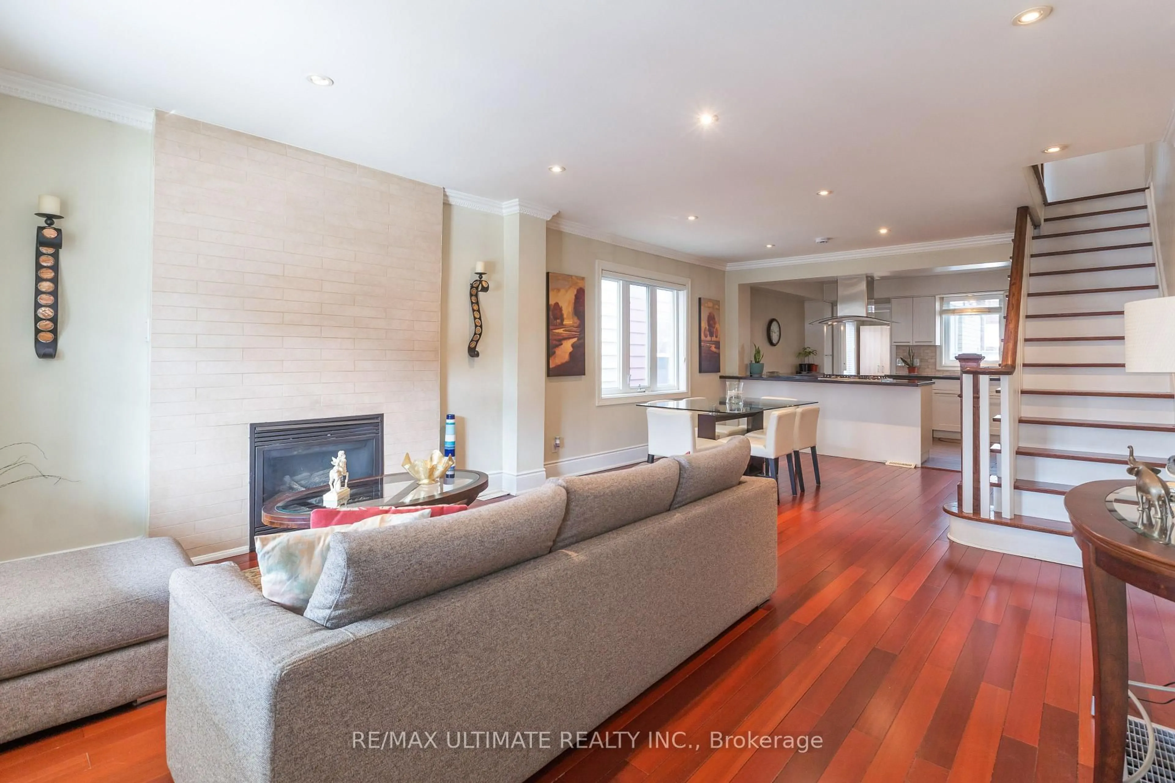 Living room with furniture, unknown for 116 Ascot Ave, Toronto Ontario M6E 1G2