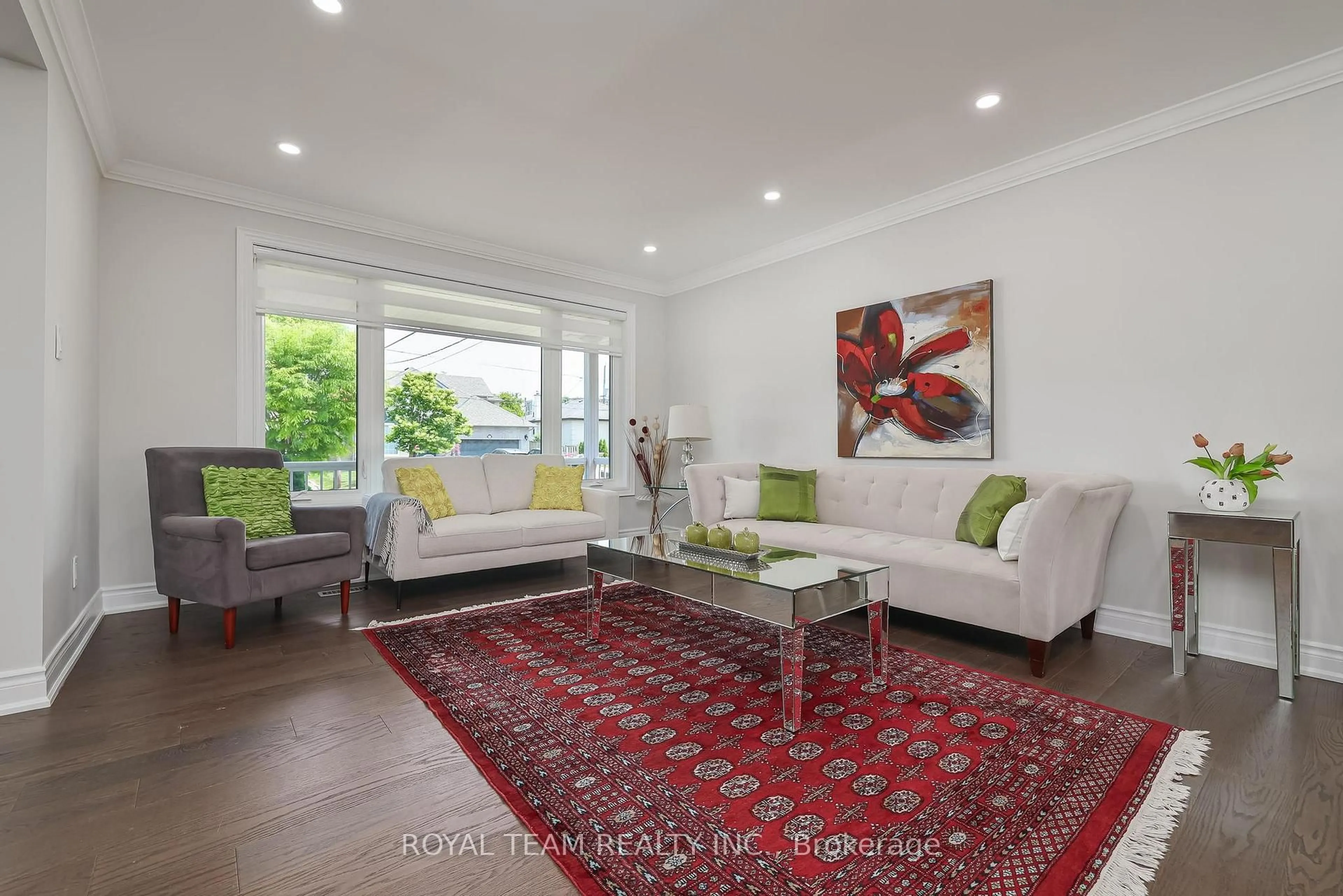 Living room with furniture, unknown for 6 Crioline Rd, Toronto Ontario M6L 2S3