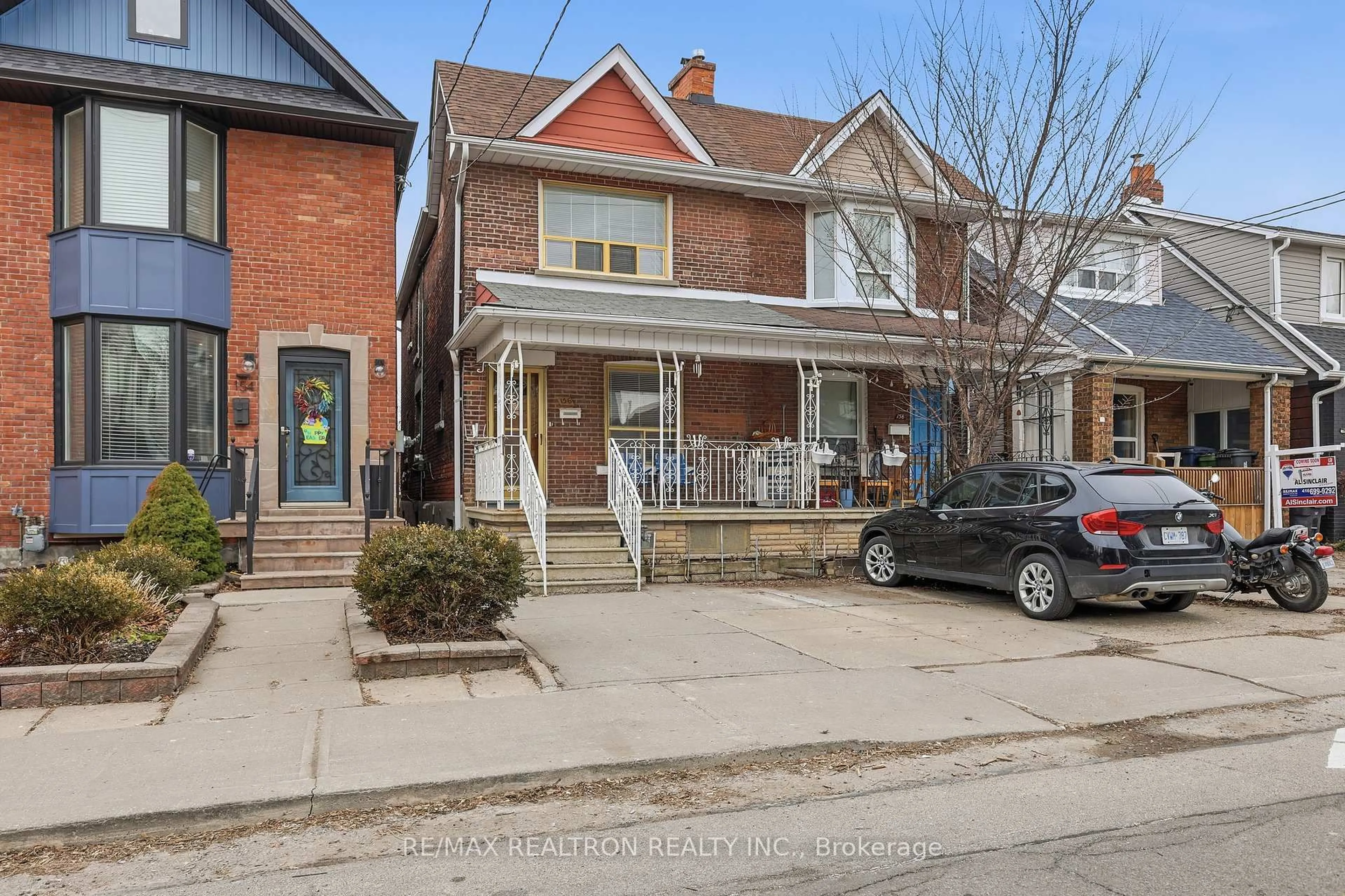 Home with brick exterior material, street for 156 Silverthorn Ave, Toronto Ontario M6N 3K3