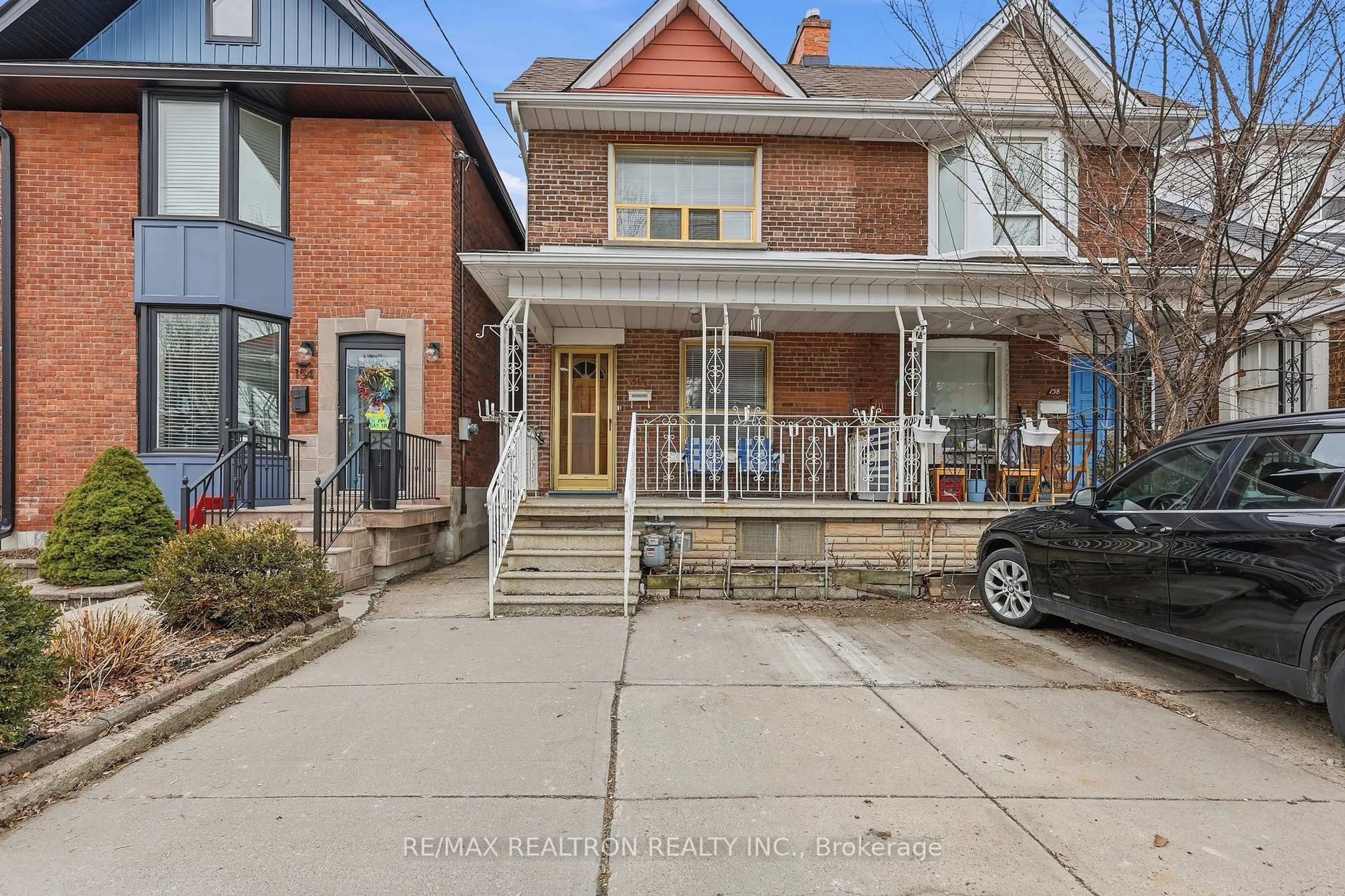 Home with brick exterior material, street for 156 Silverthorn Ave, Toronto Ontario M6N 3K3