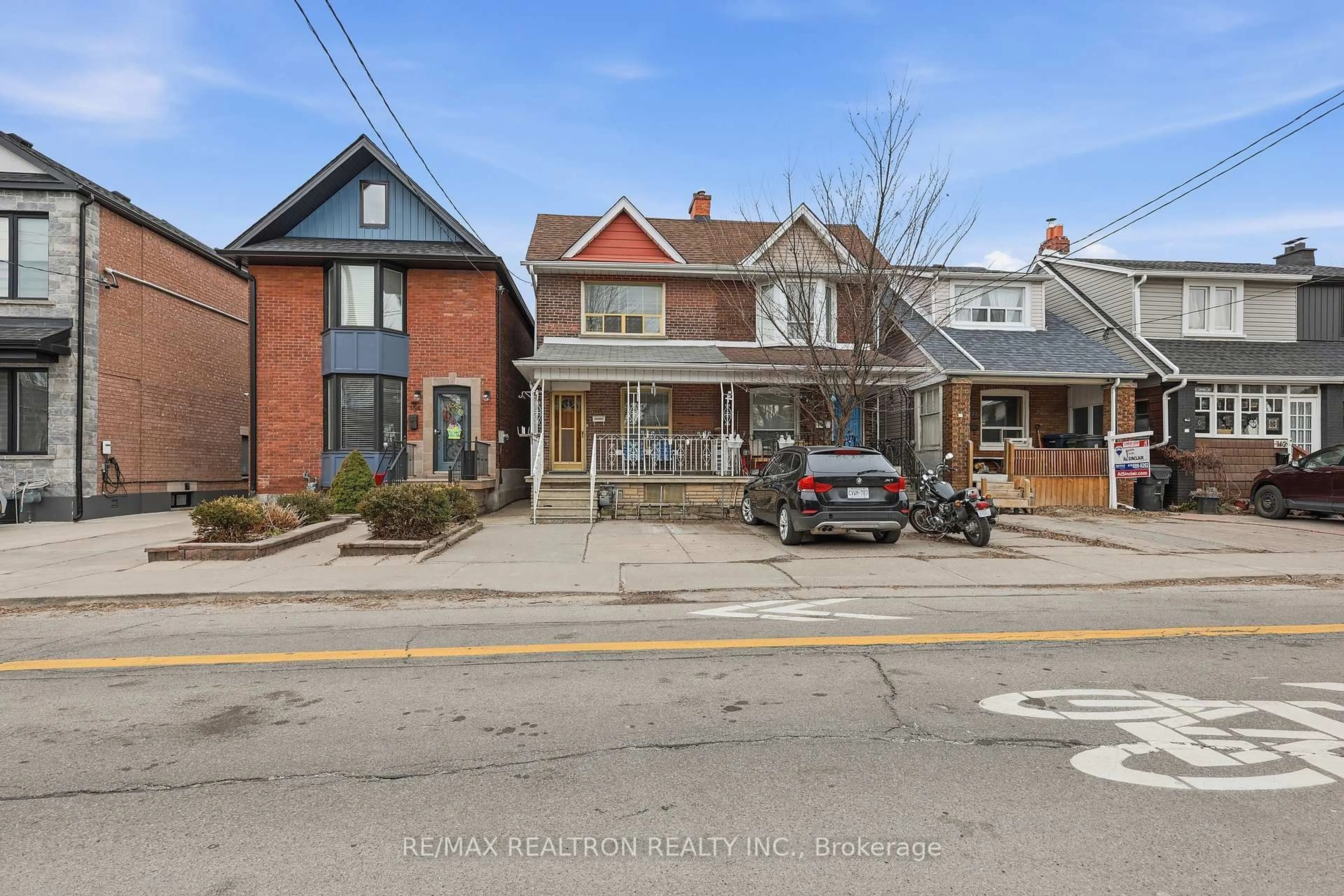 Home with brick exterior material, street for 156 Silverthorn Ave, Toronto Ontario M6N 3K3