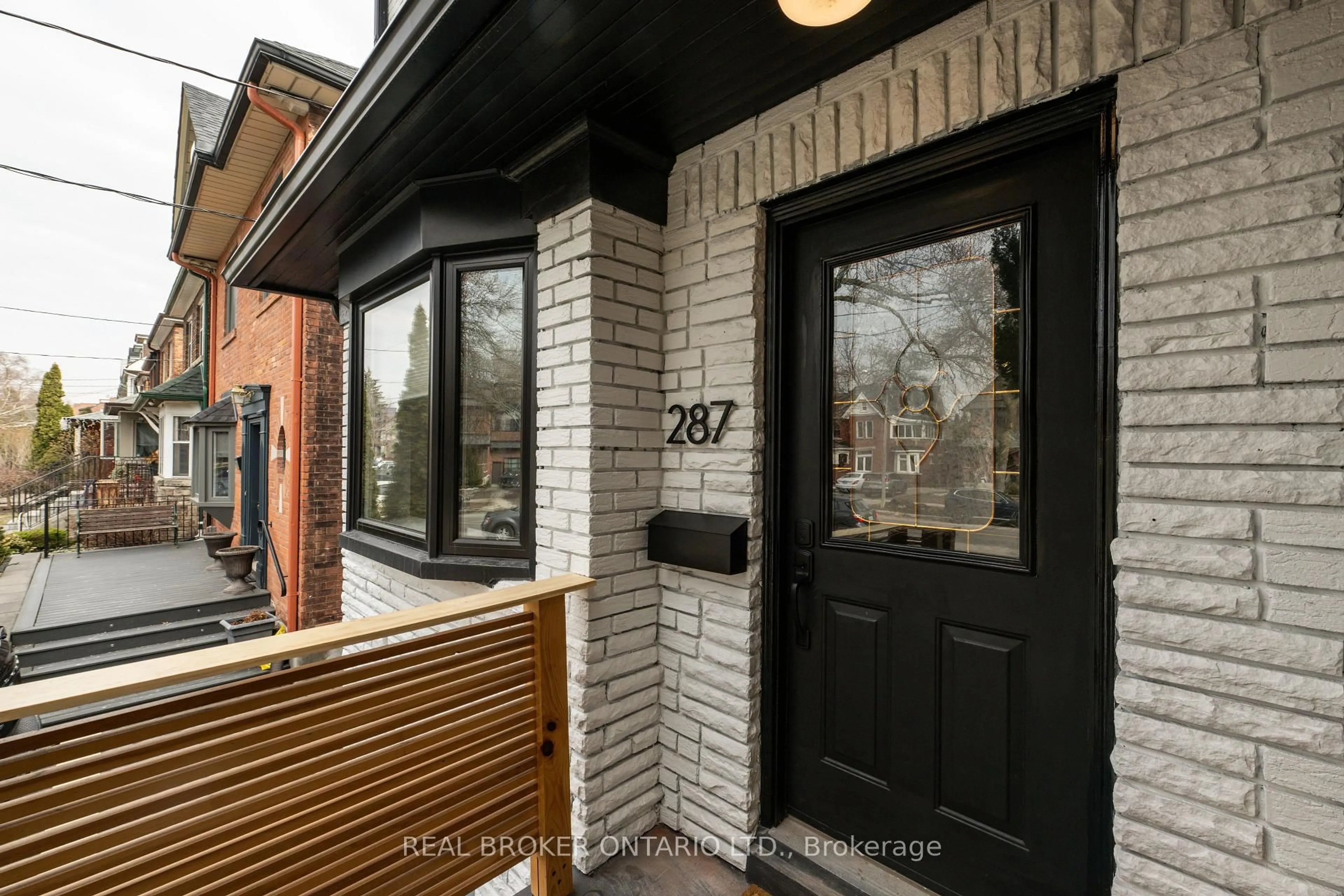 Home with brick exterior material, street for 287 High Park Ave, Toronto Ontario M6P 2S8