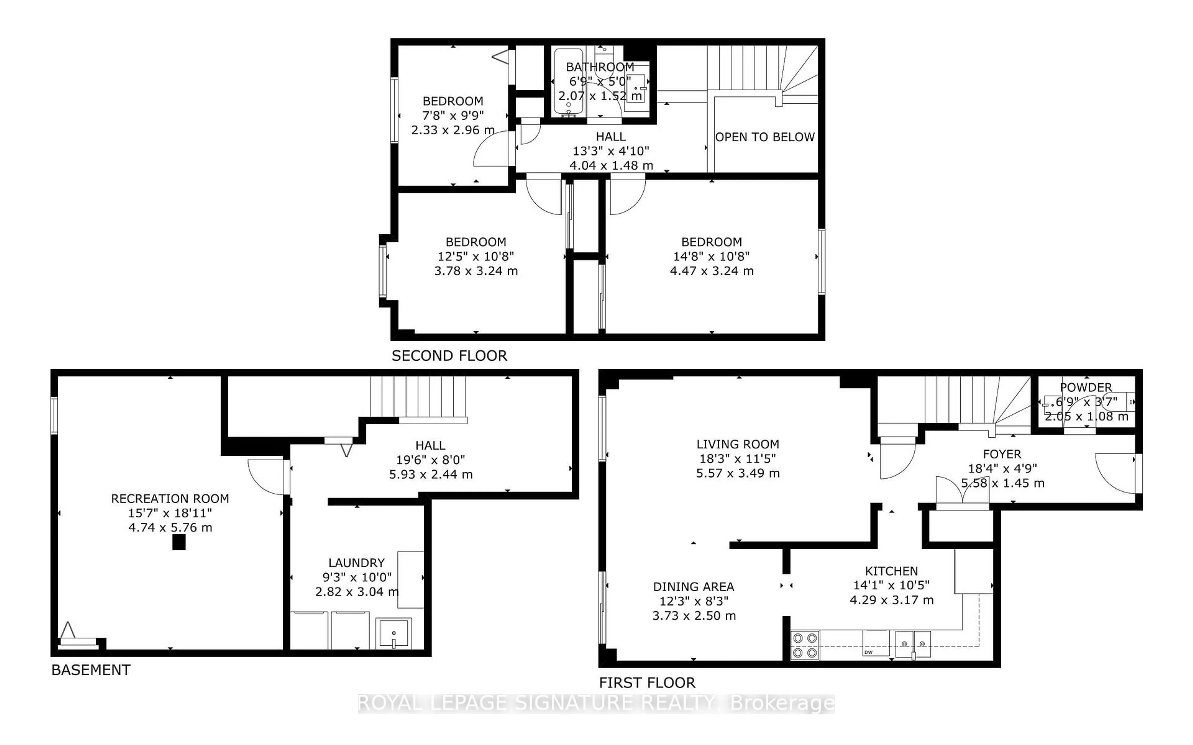 Floor plan for 2670 Battleford Rd #81, Mississauga Ontario L5N 2S7