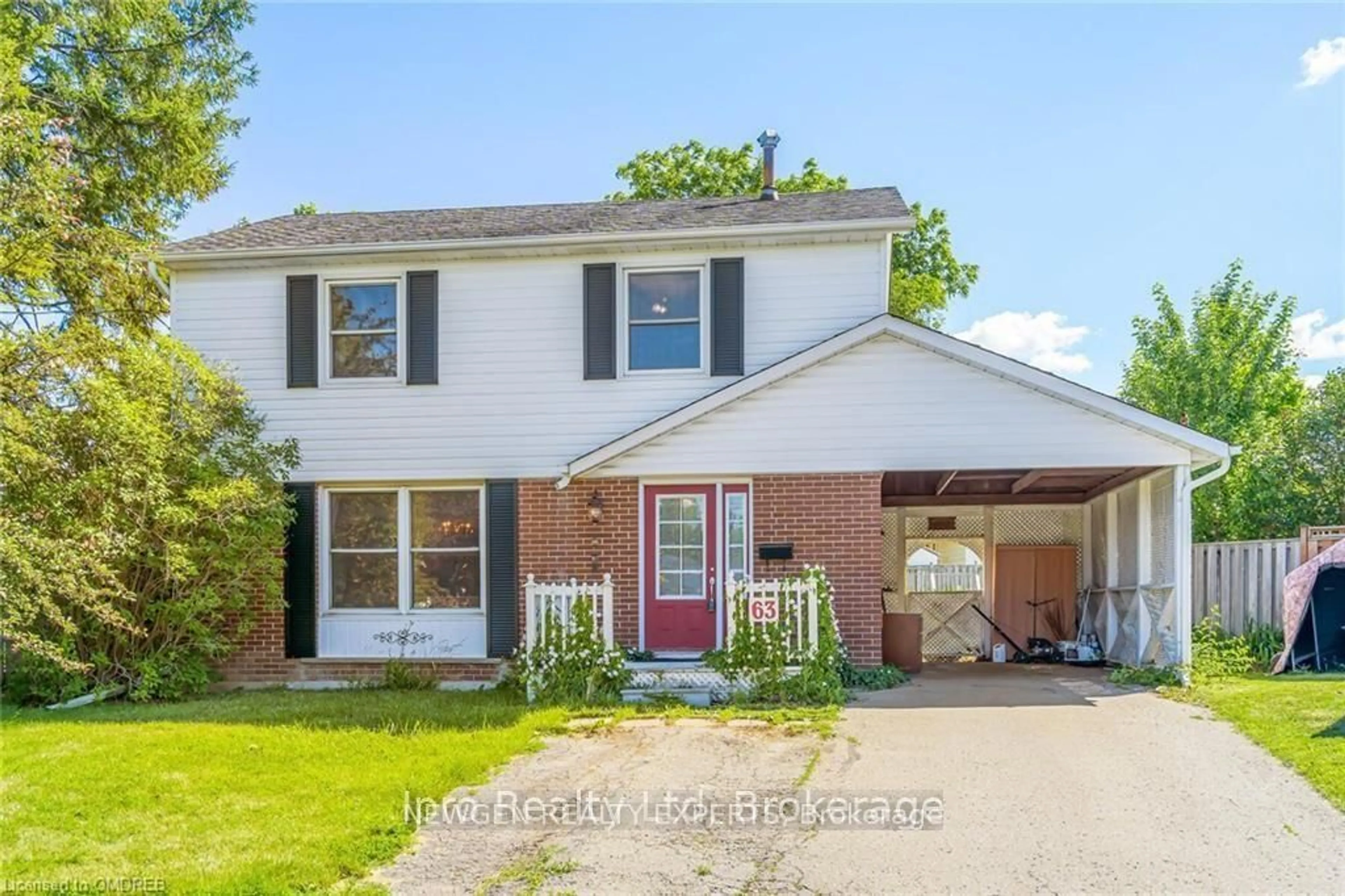 Home with brick exterior material, street for 63 FALUDON Dr, Halton Hills Ontario L7G 1H9