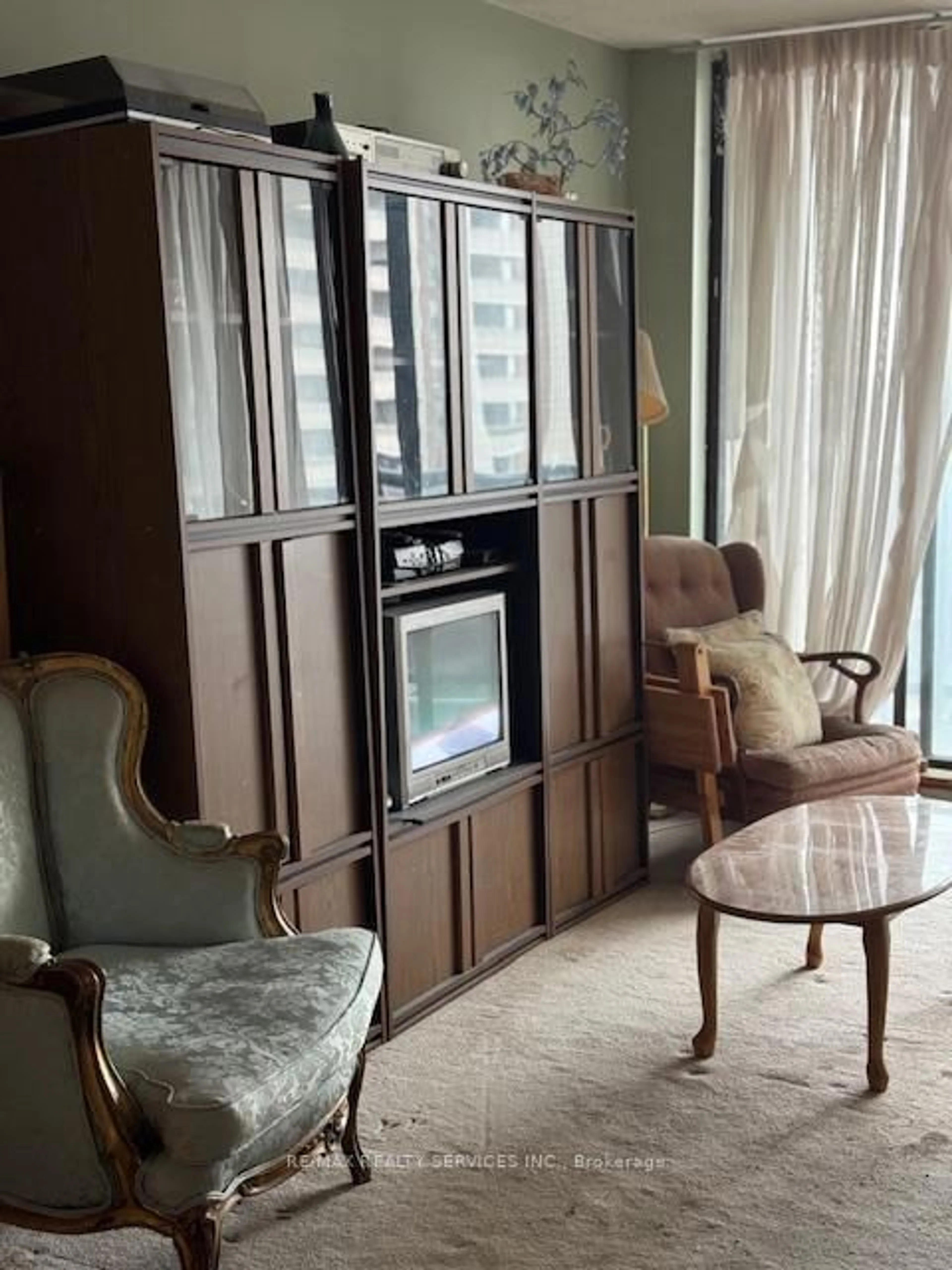 Living room with furniture, unknown for 21 Knightsbridge Rd #805, Brampton Ontario L6T 3Y1