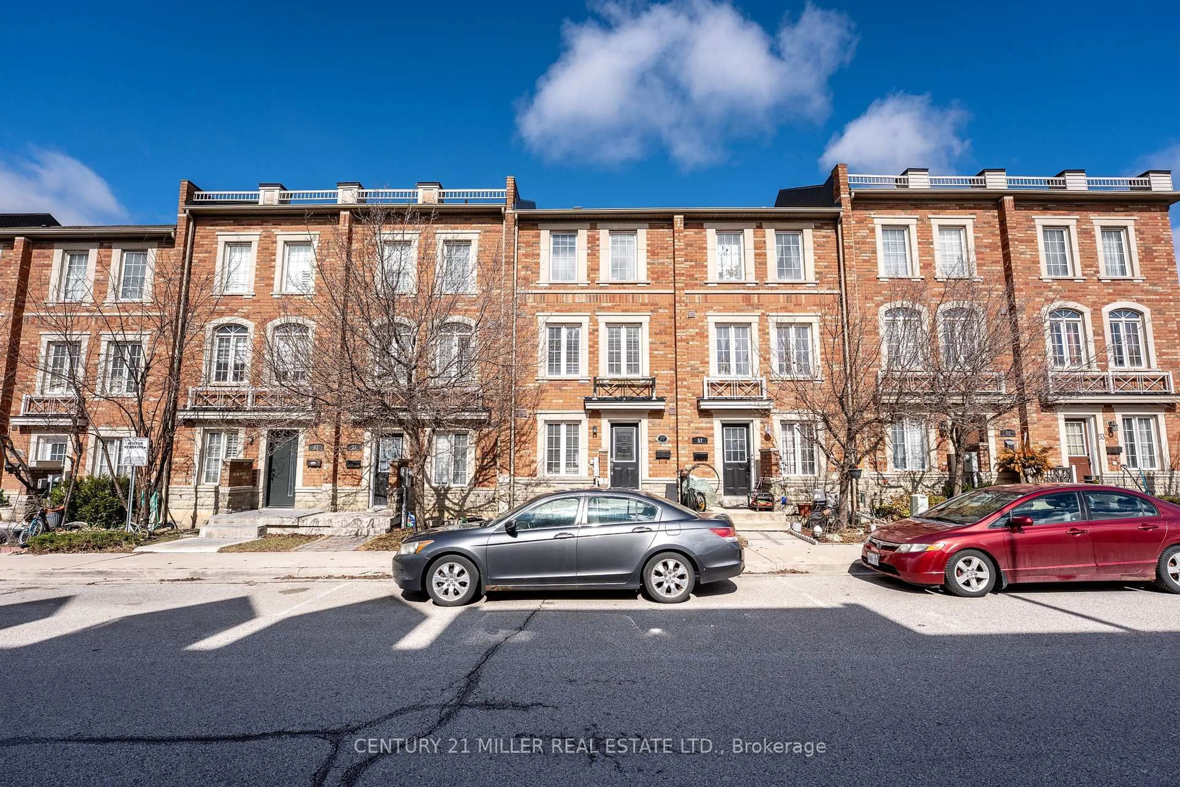 A pic from outside/outdoor area/front of a property/back of a property/a pic from drone, street for 59 Jim Baird Mews, Toronto Ontario M3L 0C3
