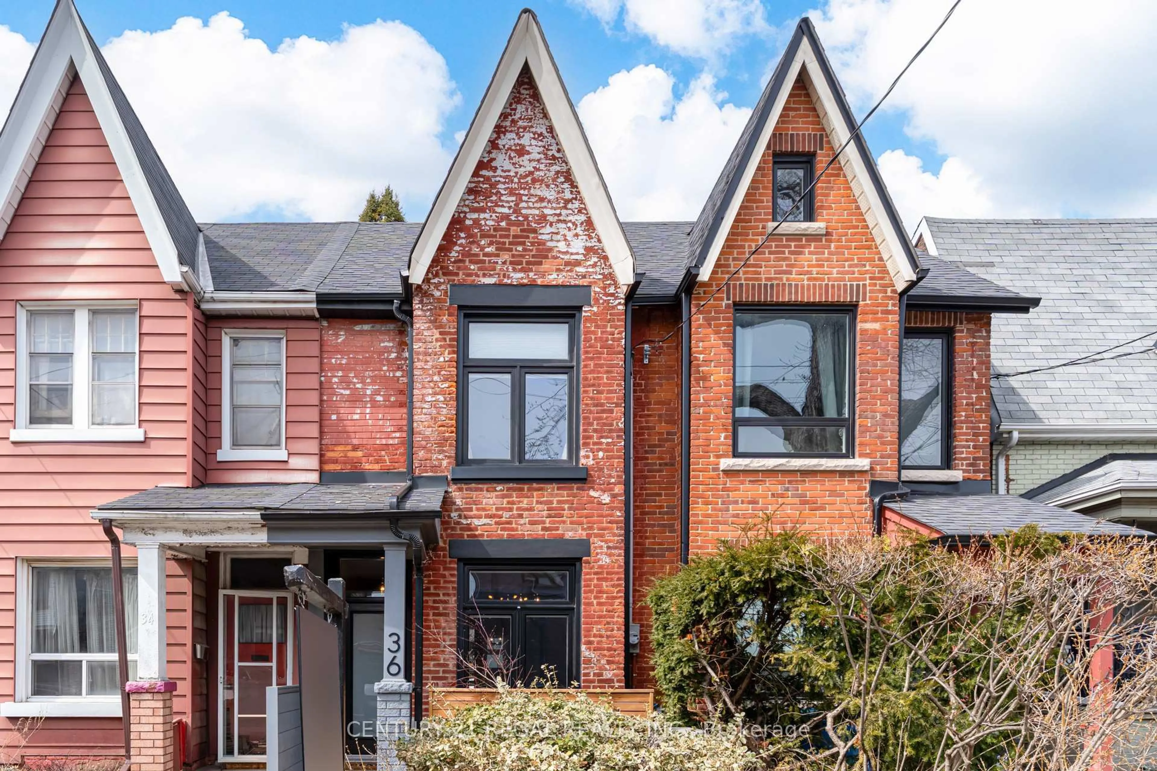 Home with brick exterior material, street for 36 Golden Ave, Toronto Ontario M6R 2J4