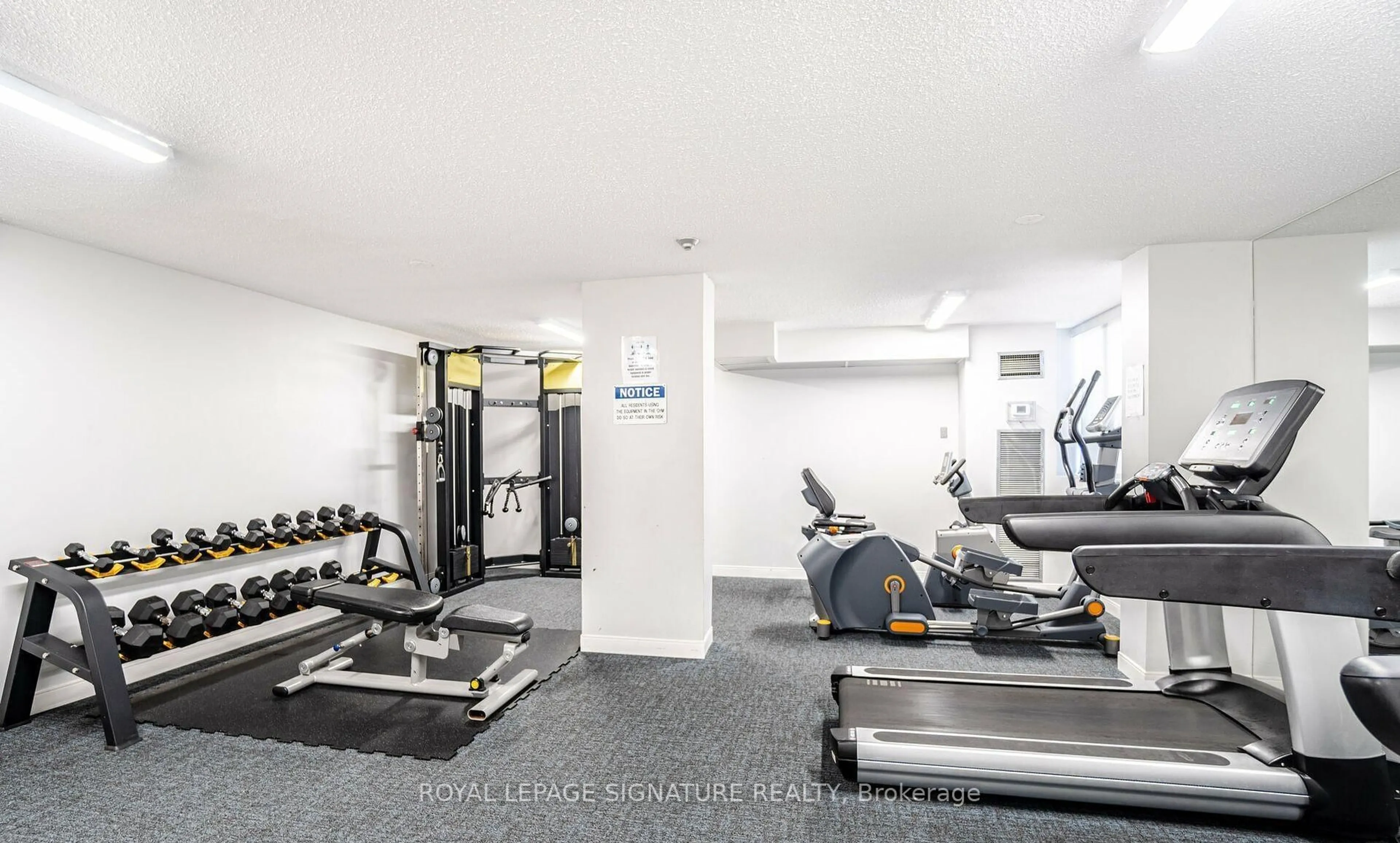 Gym or fitness room for 3590 Kaneff Cres #1407, Mississauga Ontario L5A 3X3