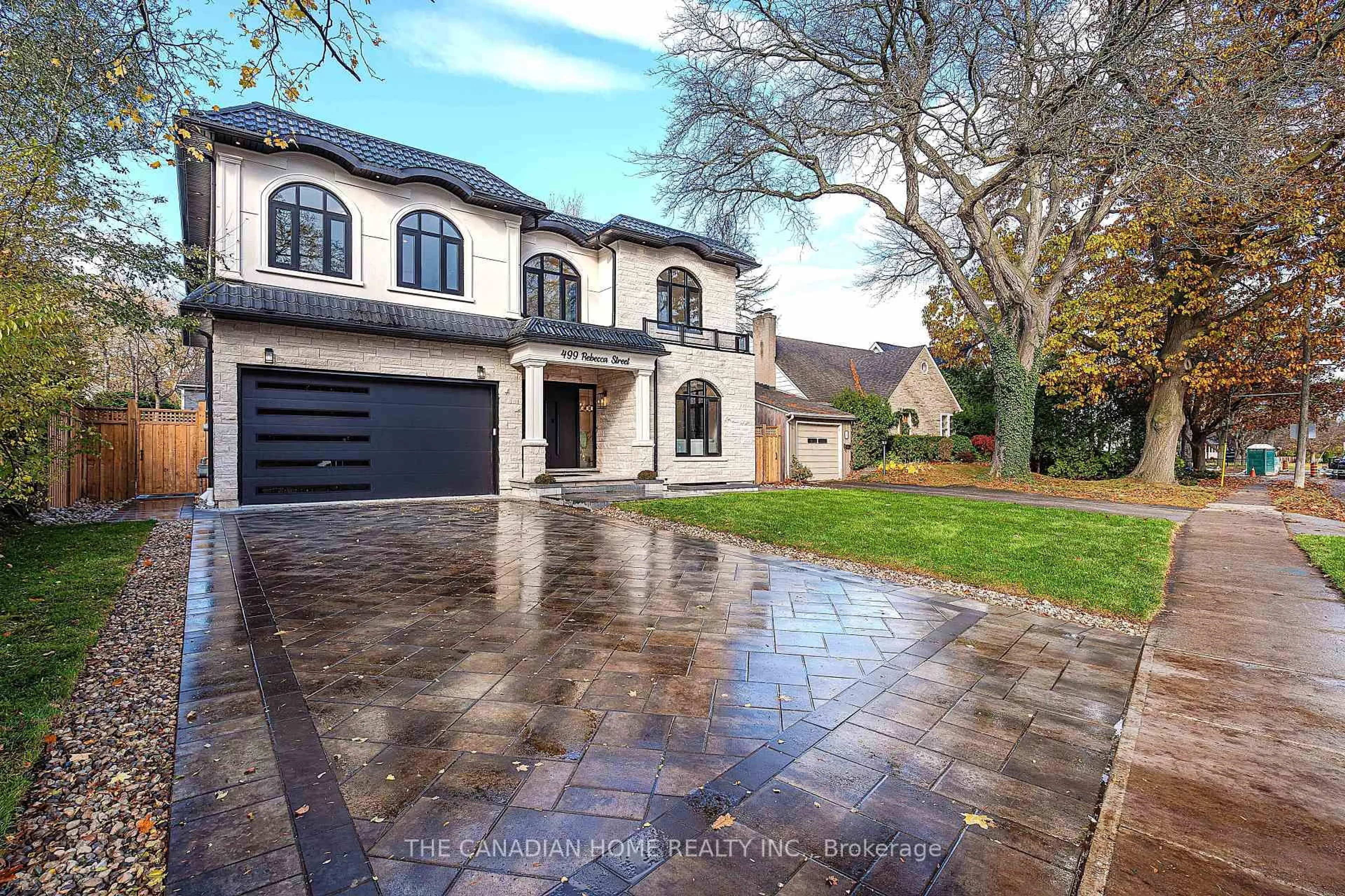 Home with brick exterior material, street for 499 Rebecca St, Oakville Ontario L6K 1K8