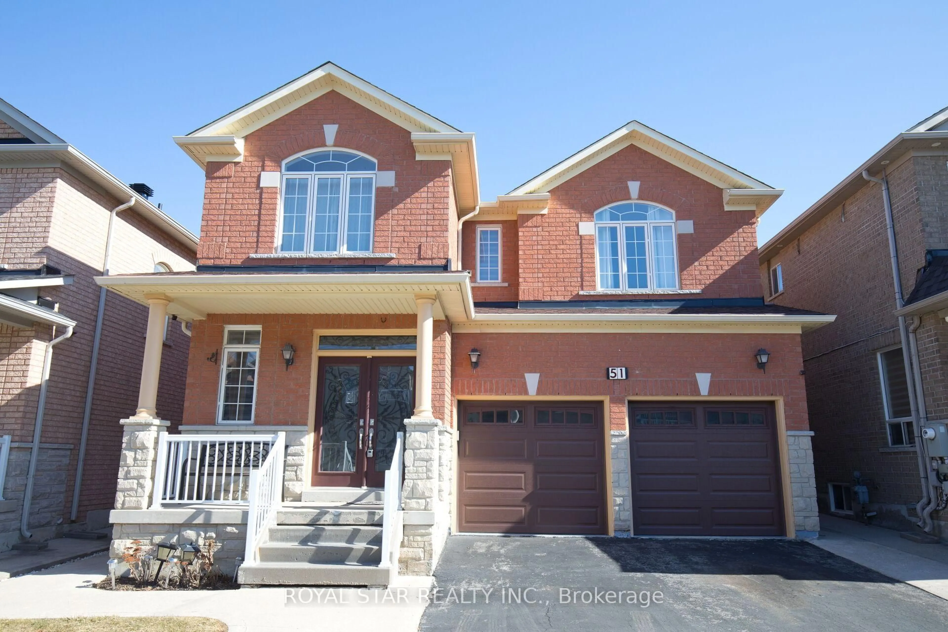 Home with brick exterior material, street for 51 Cape Dorset Cres, Brampton Ontario L6R 3K9
