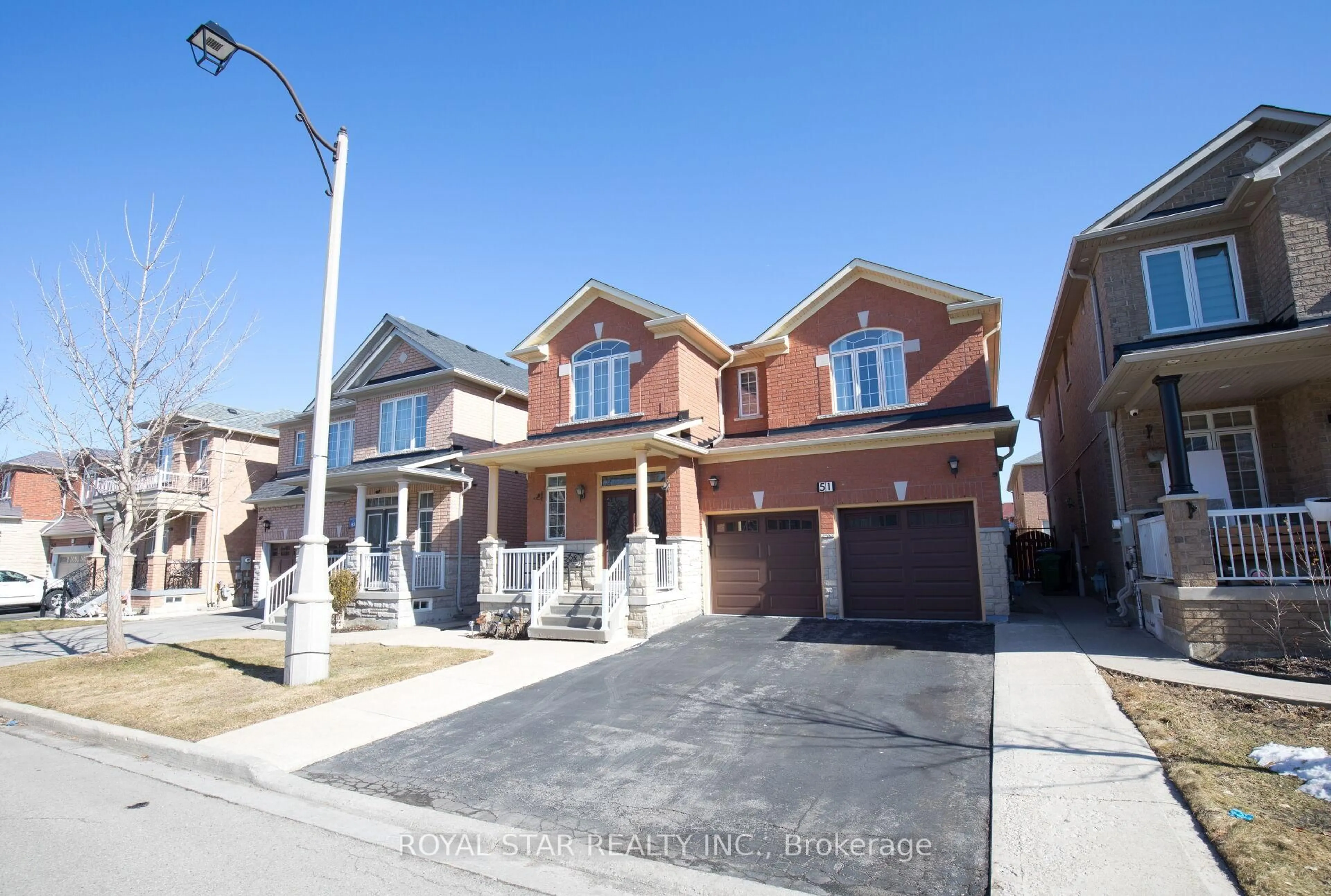 Home with brick exterior material, street for 51 Cape Dorset Cres, Brampton Ontario L6R 3K9
