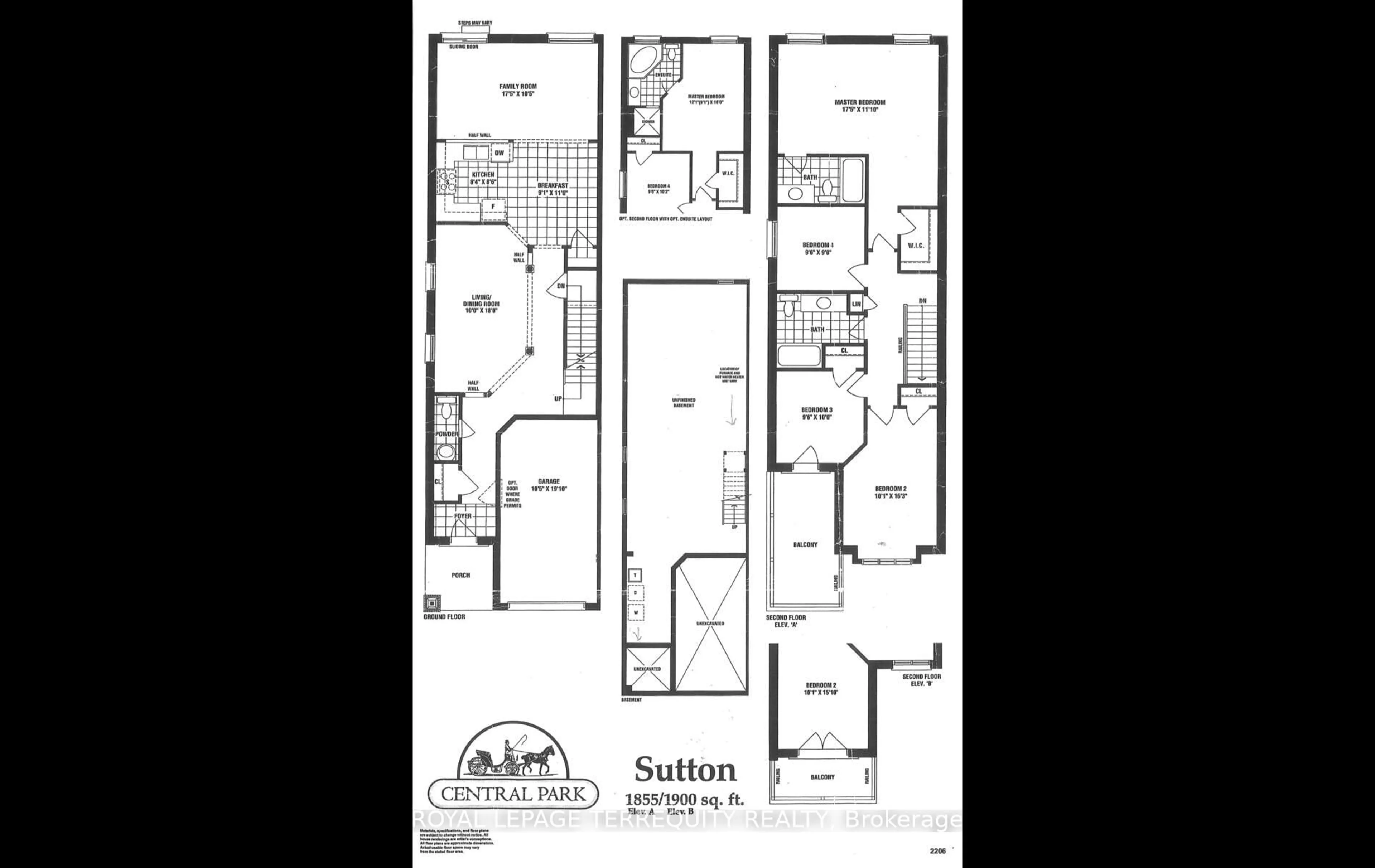 Floor plan for 490 Orange Walk Cres, Mississauga Ontario L5R 0A5