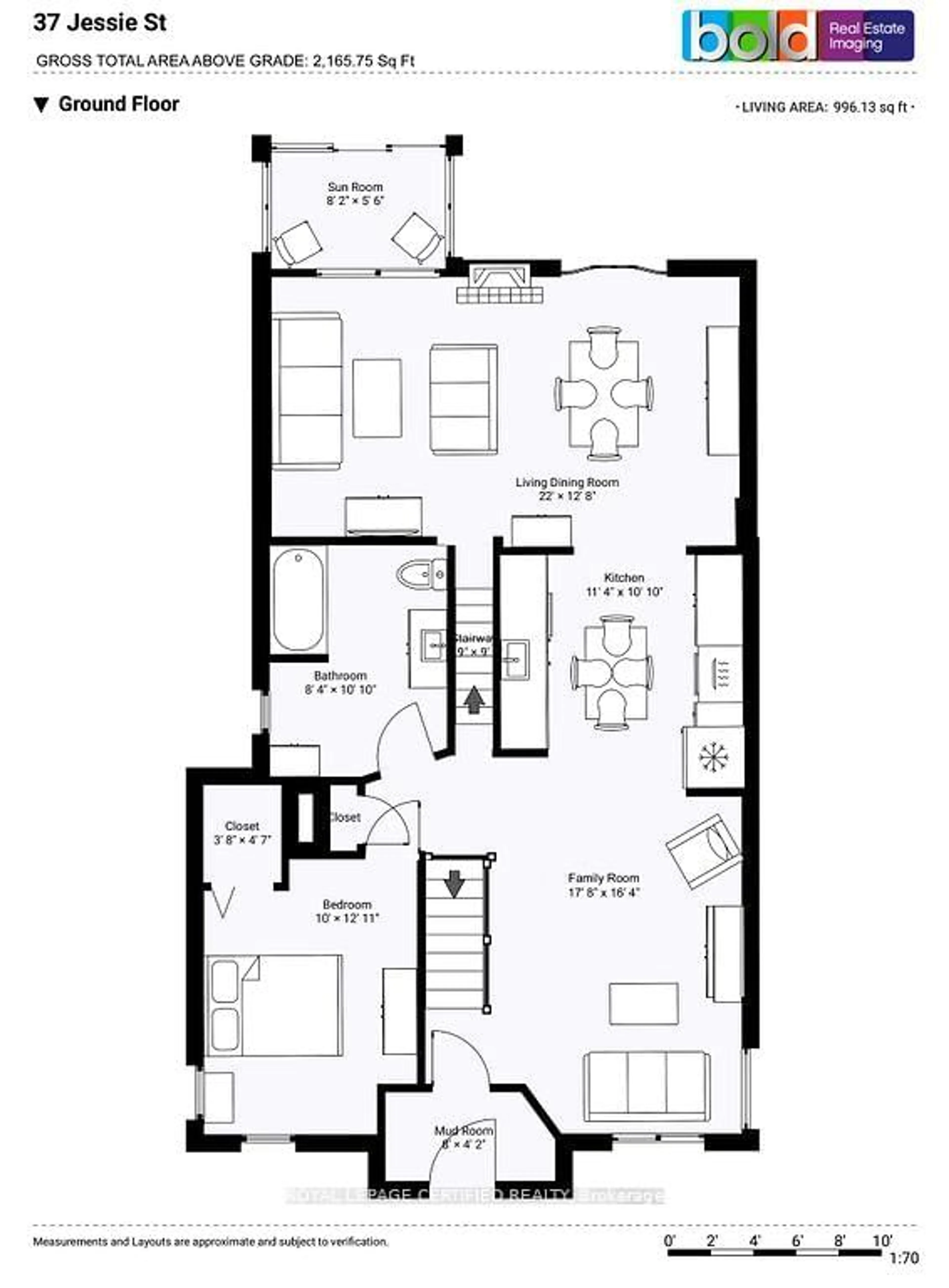 Floor plan for 37 Jessie St, Brampton Ontario L6Y 1L5