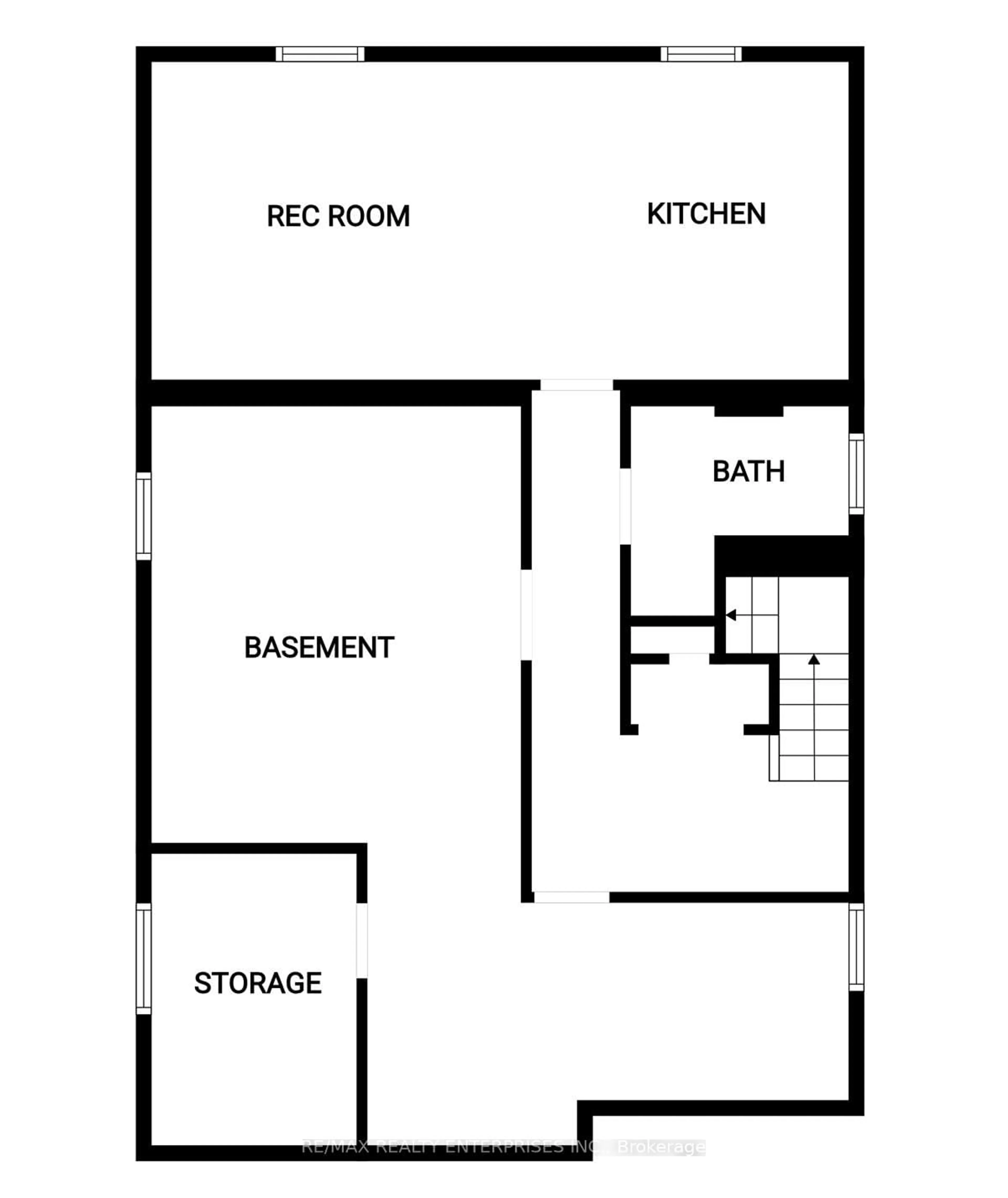 Floor plan for 65 Hadrian Dr, Toronto Ontario M9W 1V6