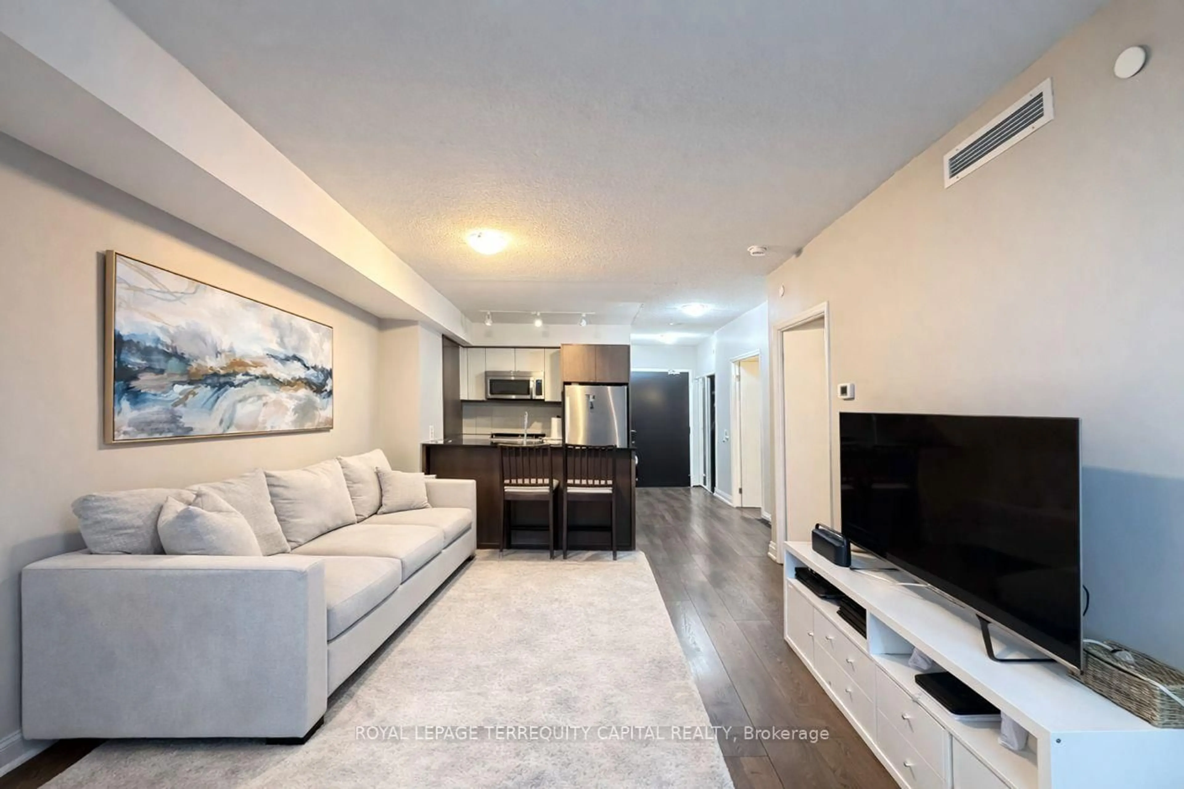 Living room with furniture, unknown for 9 Valhalla Inn Rd #1608, Toronto Ontario M9B 1S9