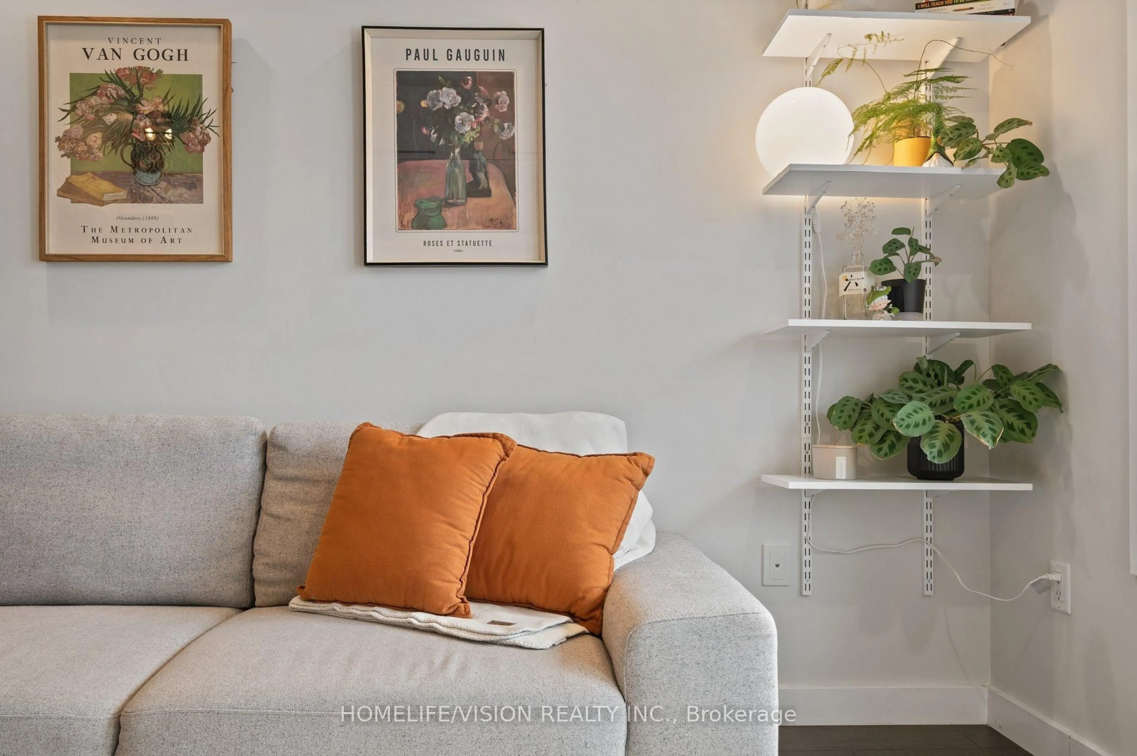 Living room with furniture, unknown for 5035 Harvard Rd #115, Mississauga Ontario L5M 0W7