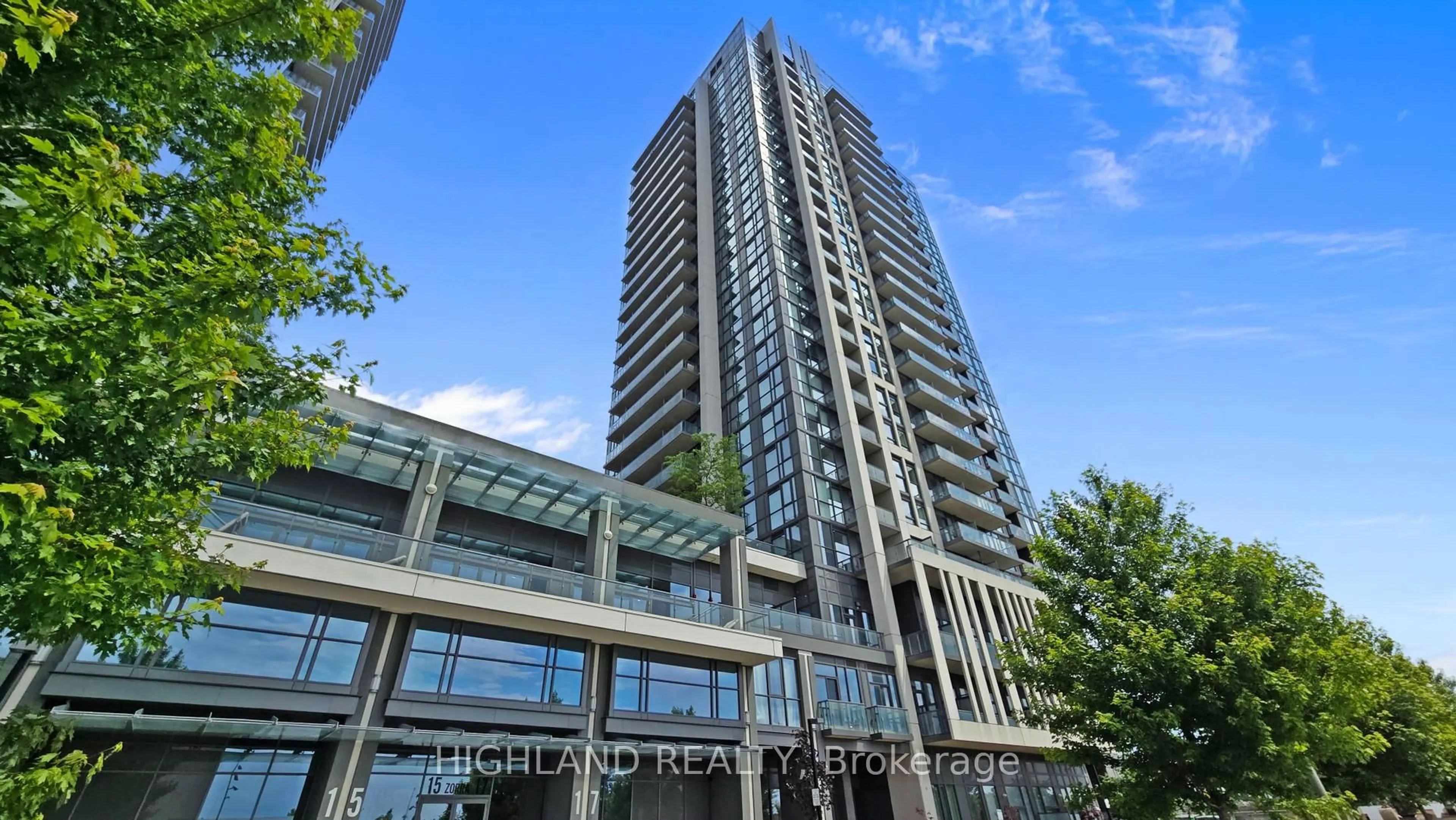Indoor foyer for 17 Zorra St #1102, Toronto Ontario M8Z 0C8