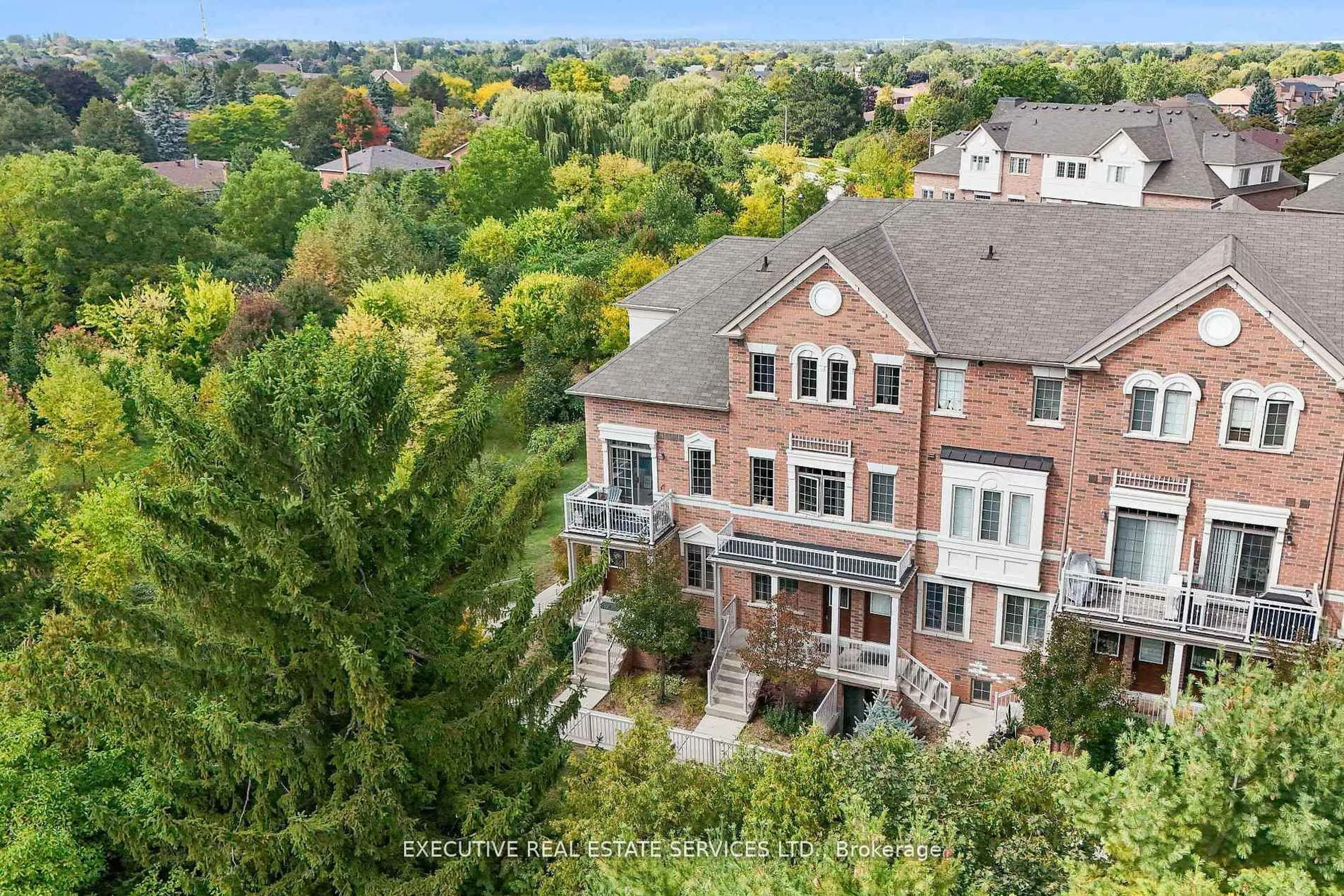 A pic from outside/outdoor area/front of a property/back of a property/a pic from drone, city buildings view from balcony for 180 Howden Blvd #79, Brampton Ontario L6S 0E6