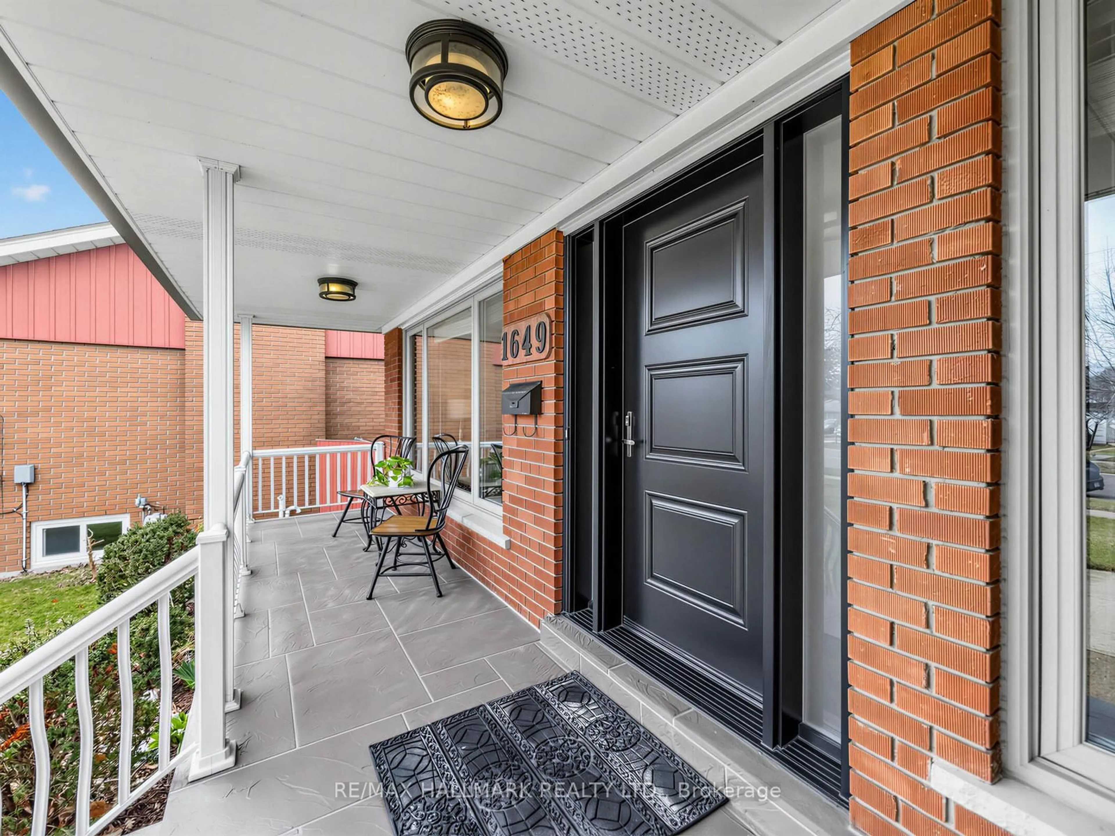 Home with brick exterior material, street for 1649 Carletta Dr, Mississauga Ontario L4X 1E6