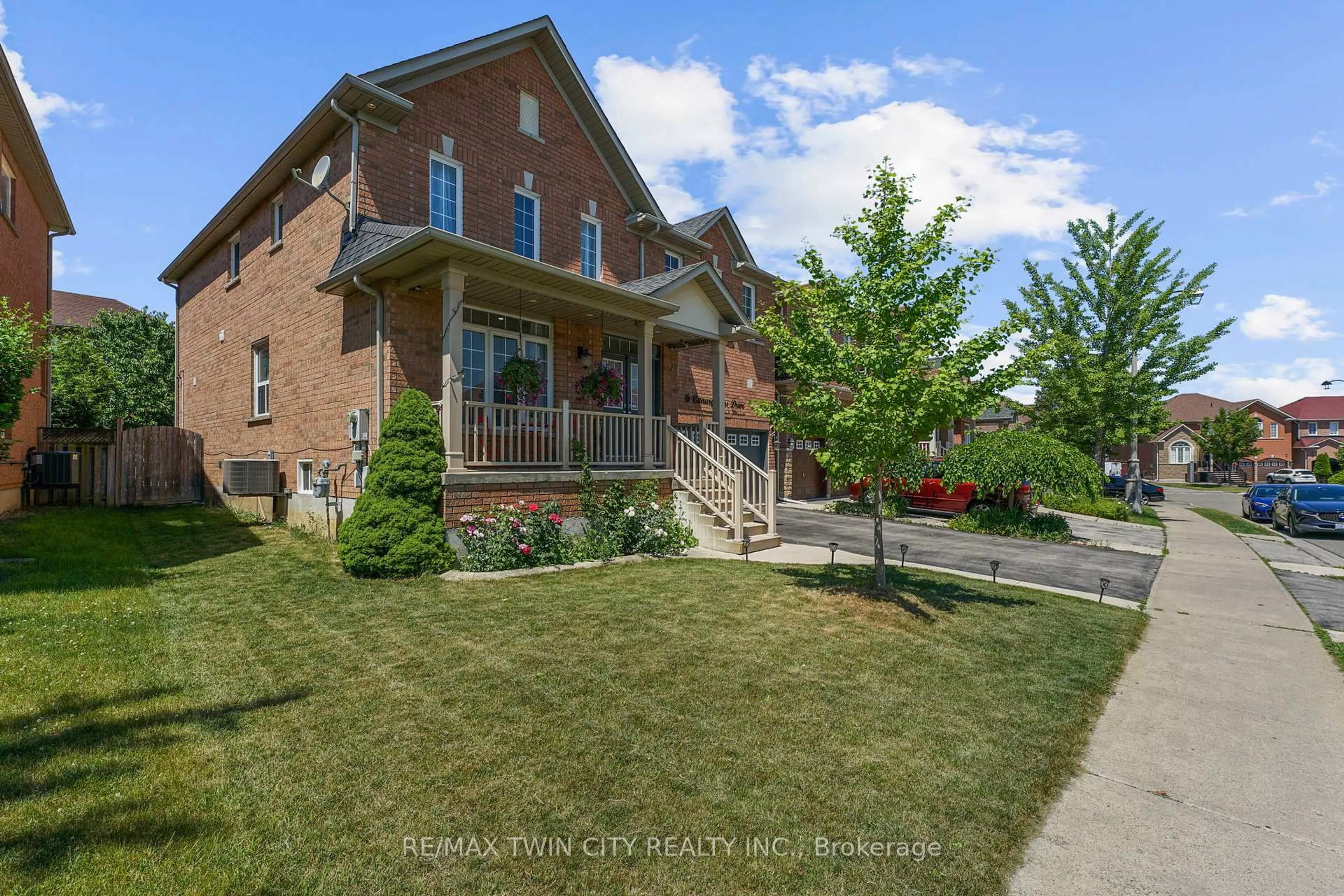 Home with brick exterior material, street for 6 Canarygrass Dr, Brampton Ontario L6R 3C4