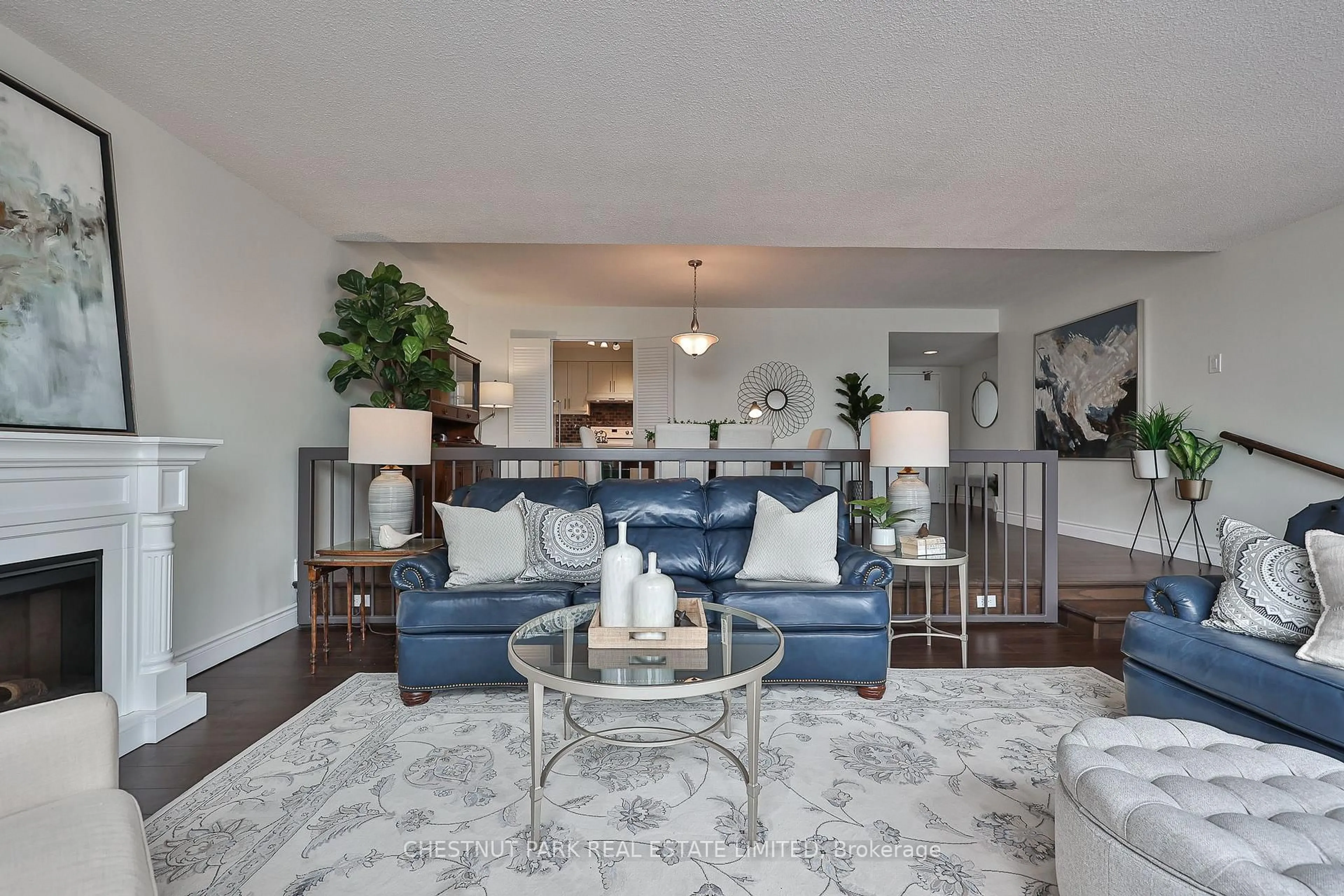 Living room with furniture, unknown for 2185 Marine Dr #503, Oakville Ontario L6L 5L6