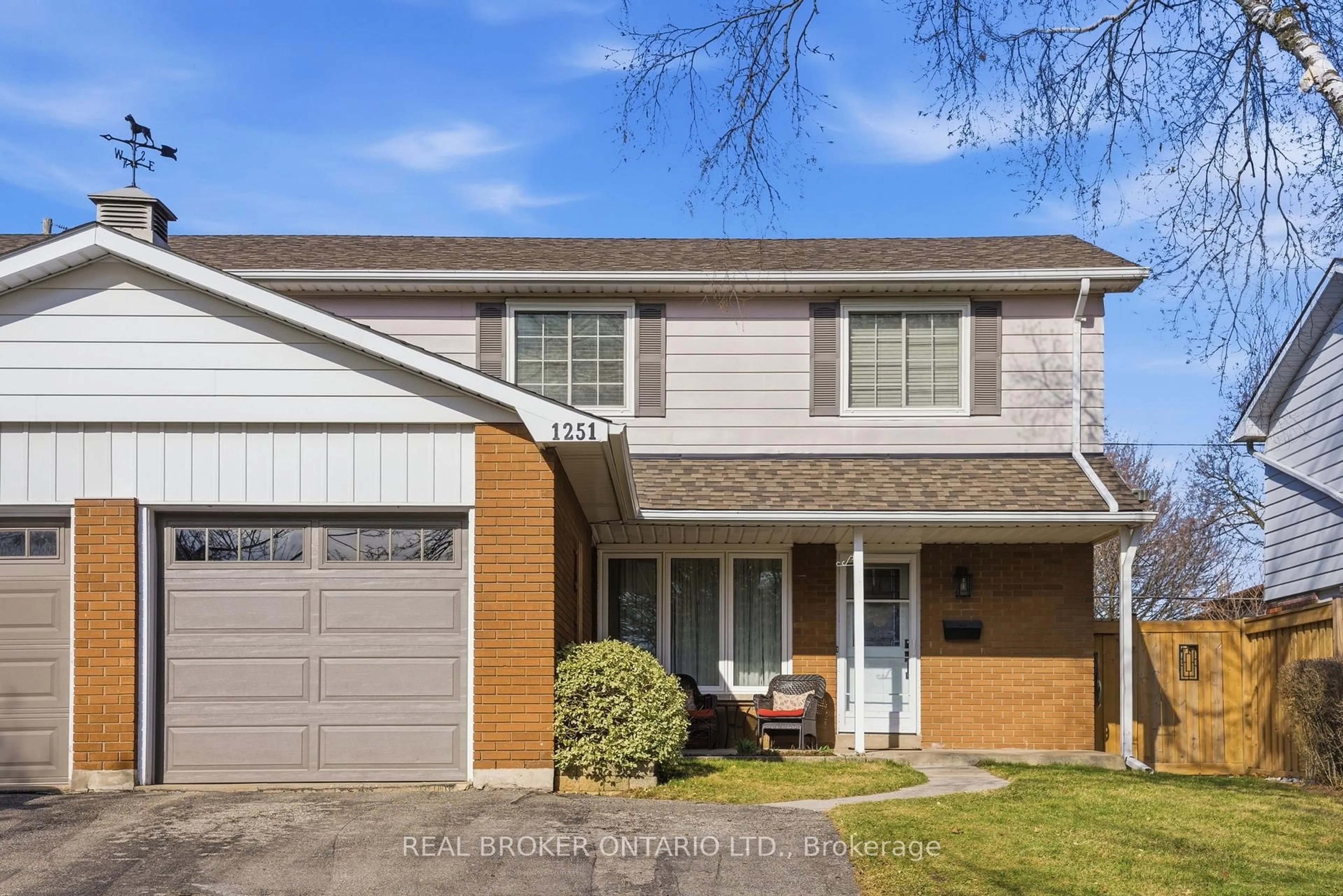 Home with brick exterior material, street for 1251 Nottingham Ave, Burlington Ontario L7P 2R5